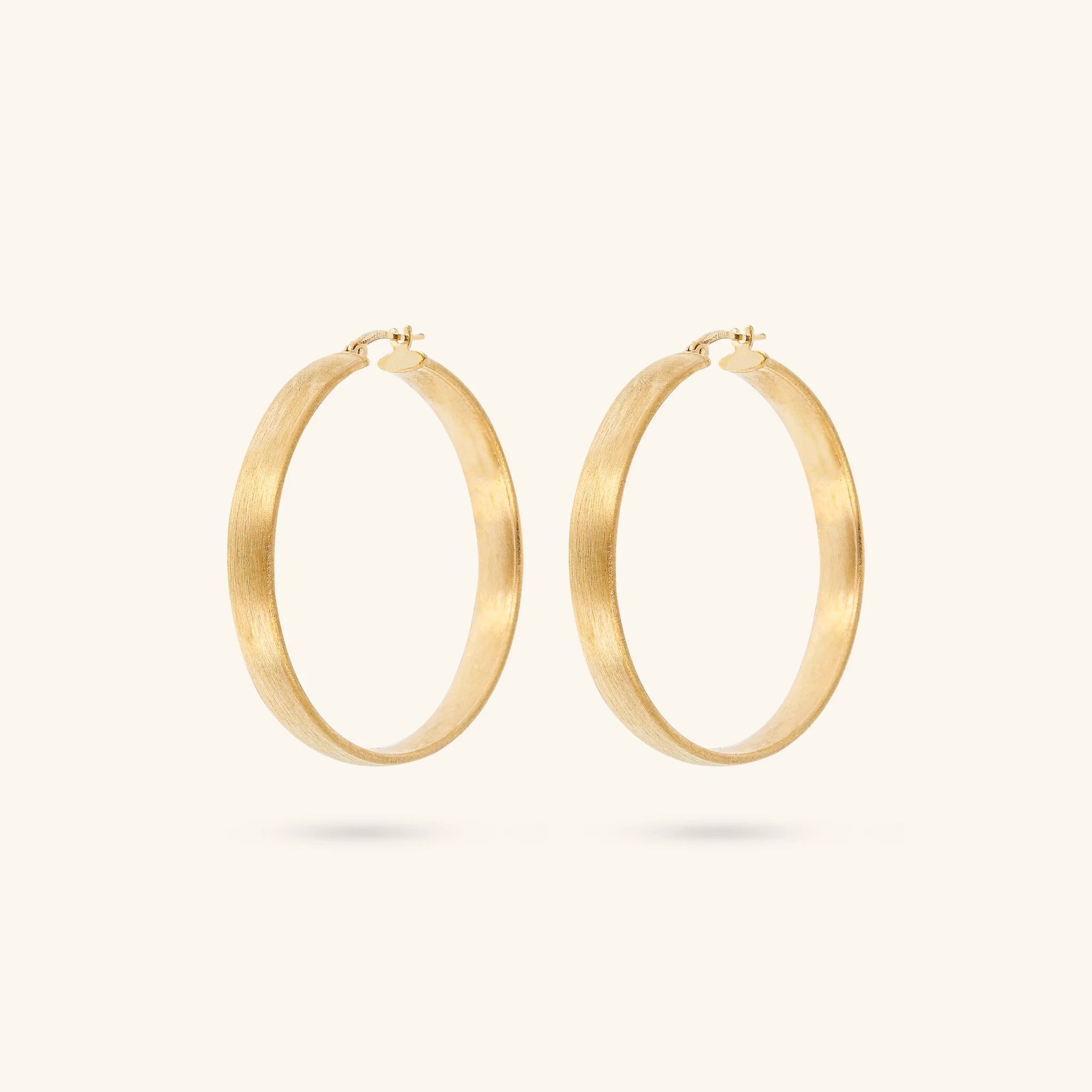 GUESS Basic - Orecchini a cerchio sottili, extra large