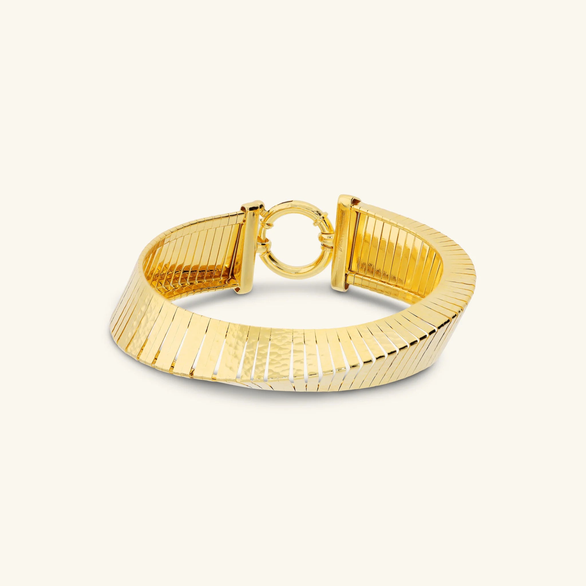 Bracciale Cleopatra Ritorto Martellato