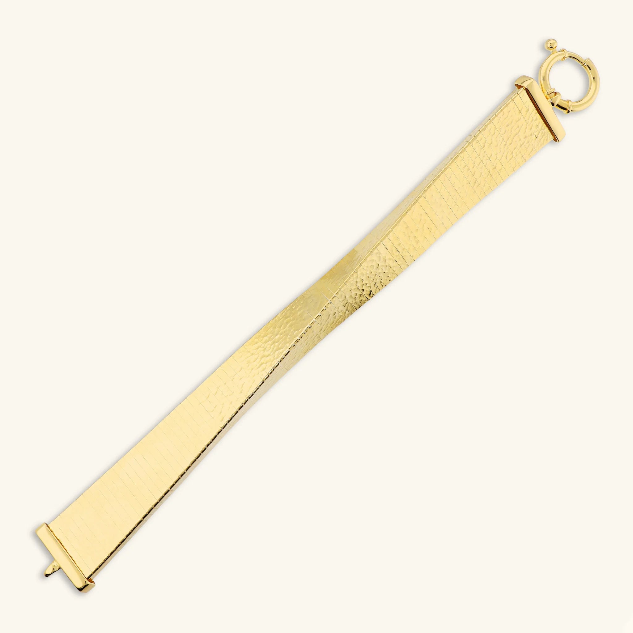 Bracciale Cleopatra Ritorto Martellato