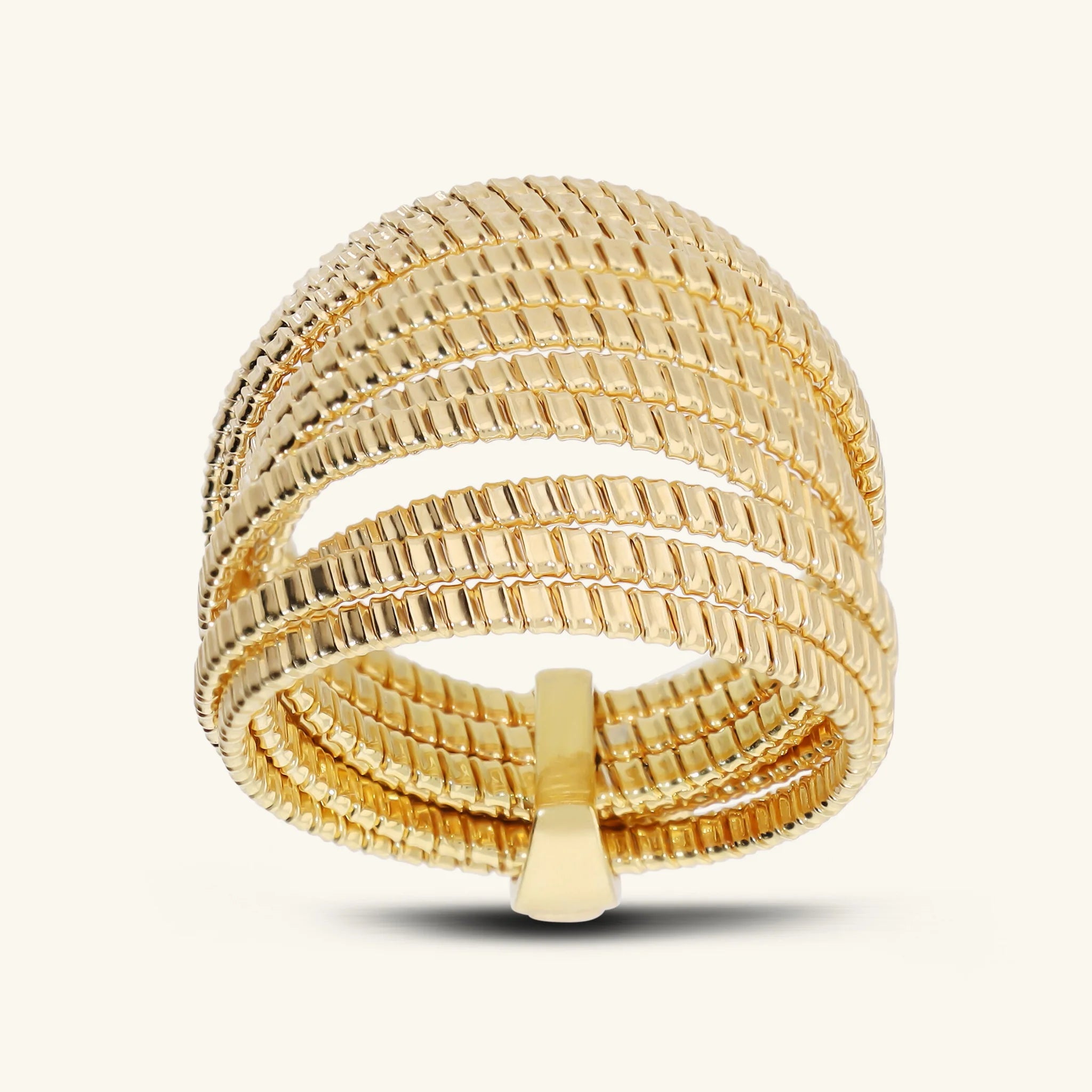 Multistrand Tubogas Band Ring