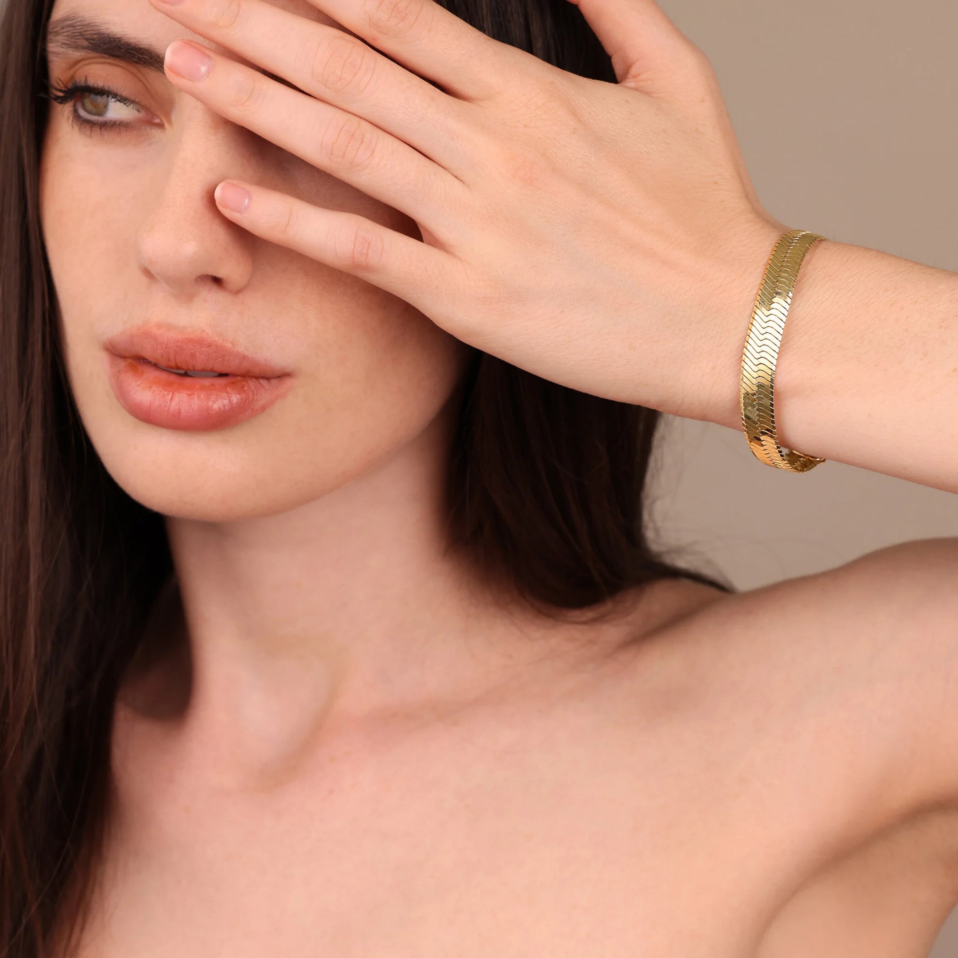 Bracelet Maxi Maille Serpent