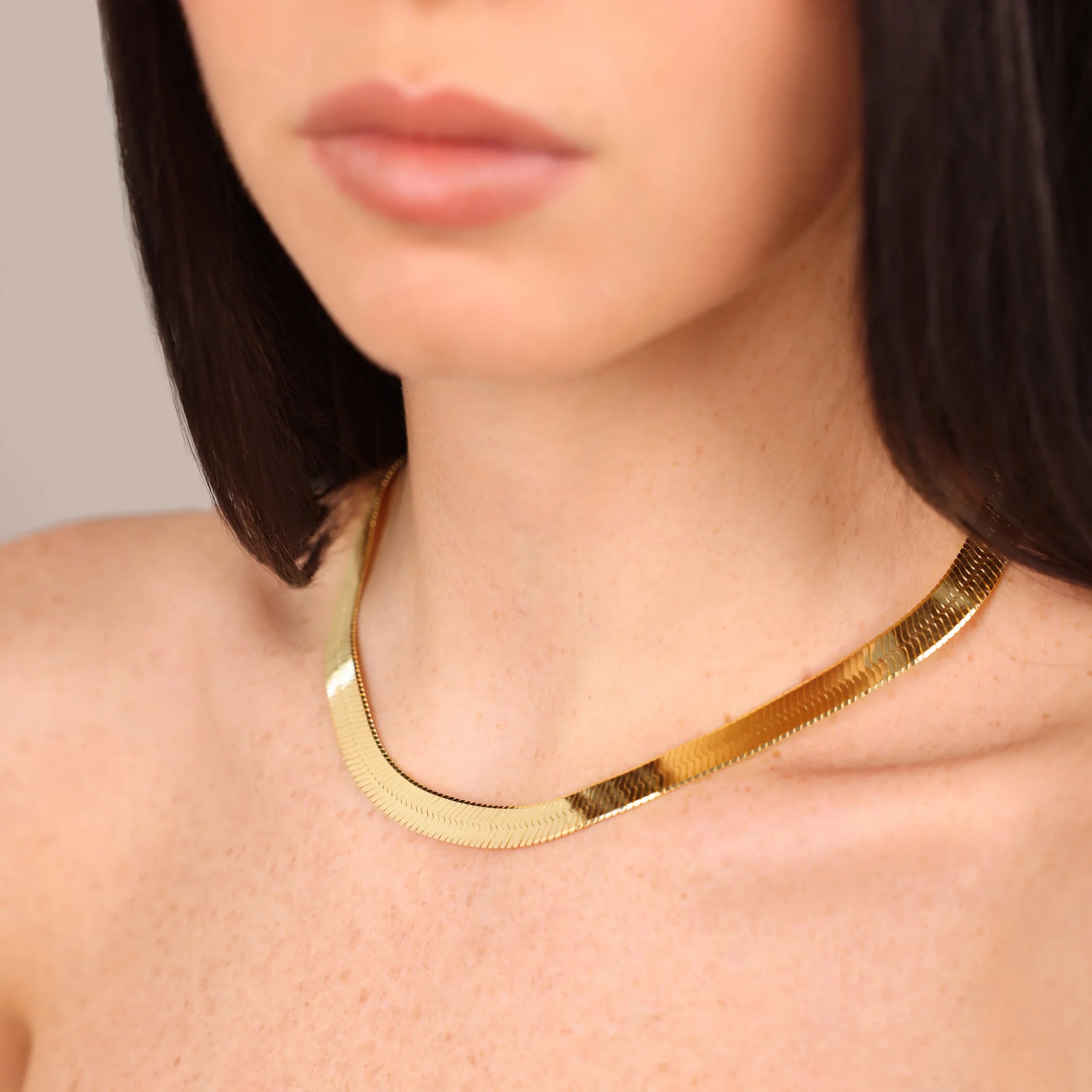 Collana Maxi Maglia Snake