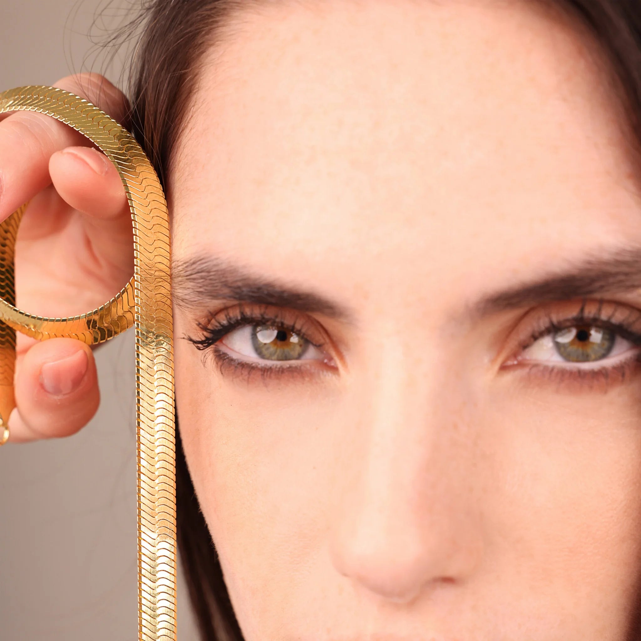 Collana Maxi Maglia Snake