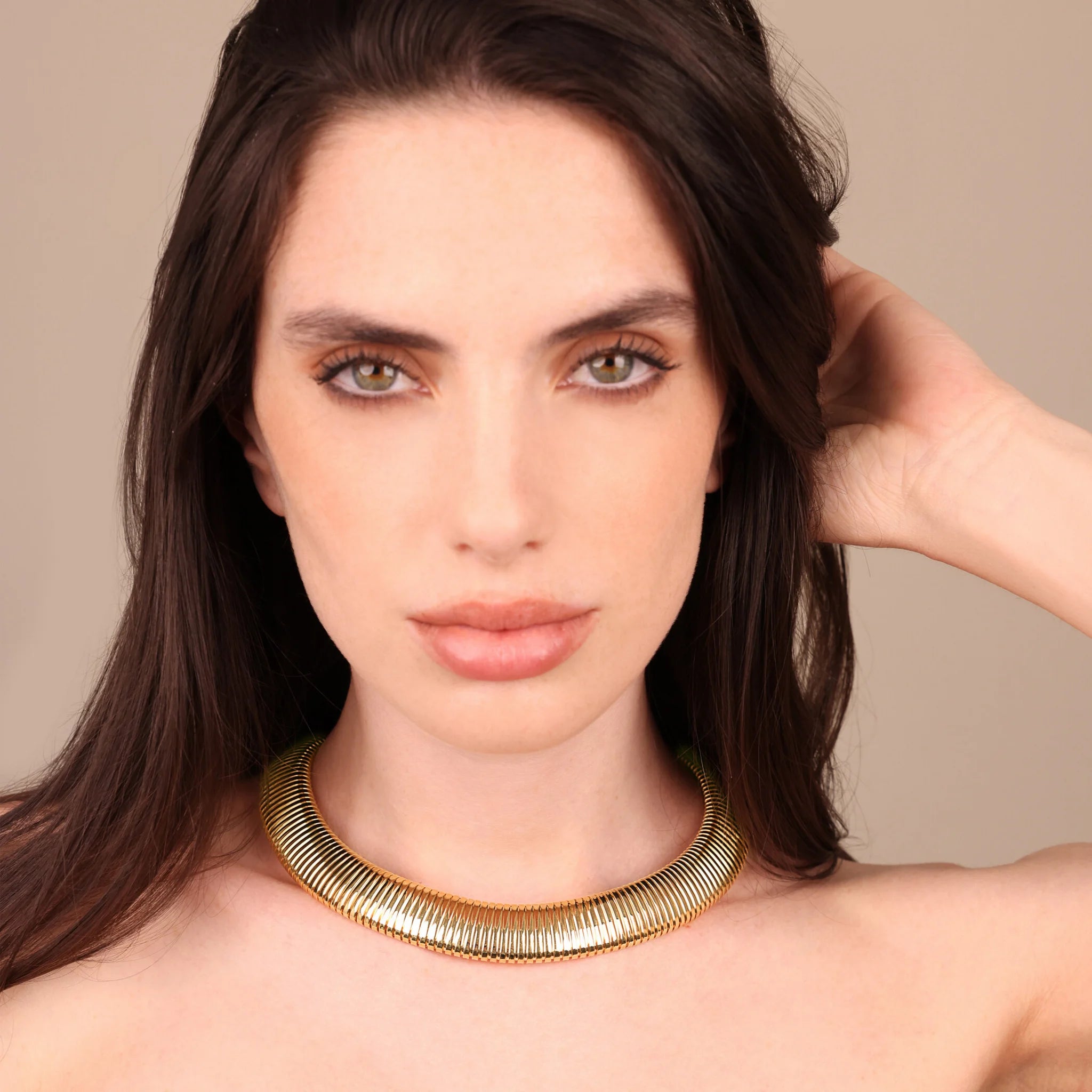 Collana Maxi Maglia Tubogas