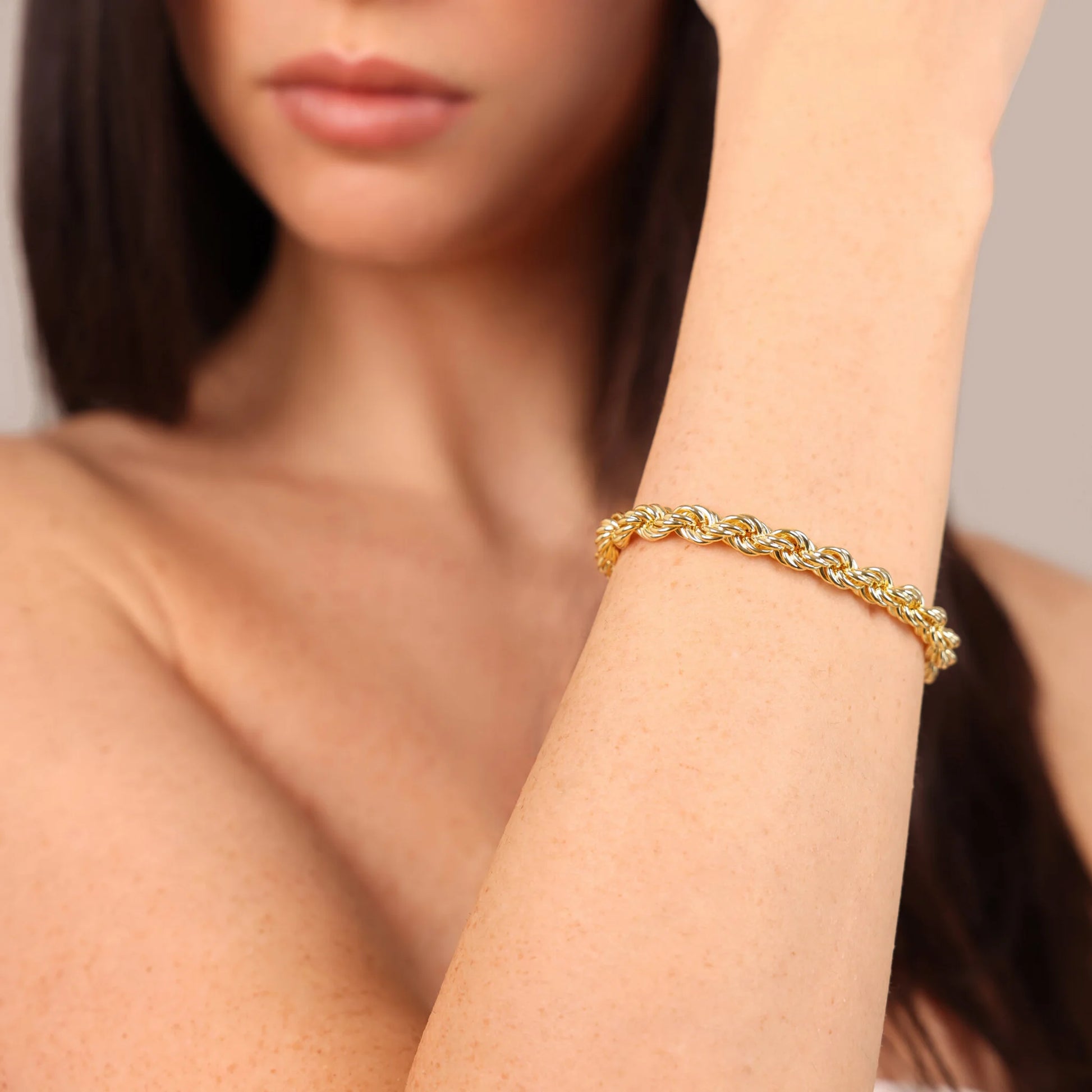 Bracciale Maglia a Corda