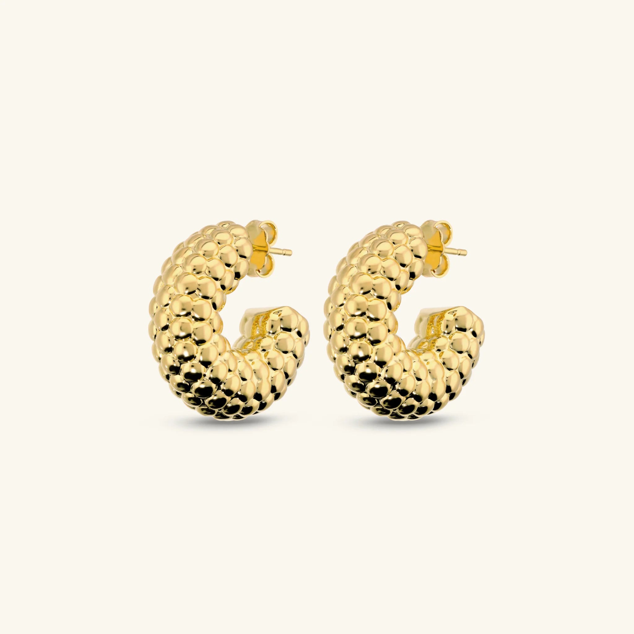 Beaded Texture Earrings