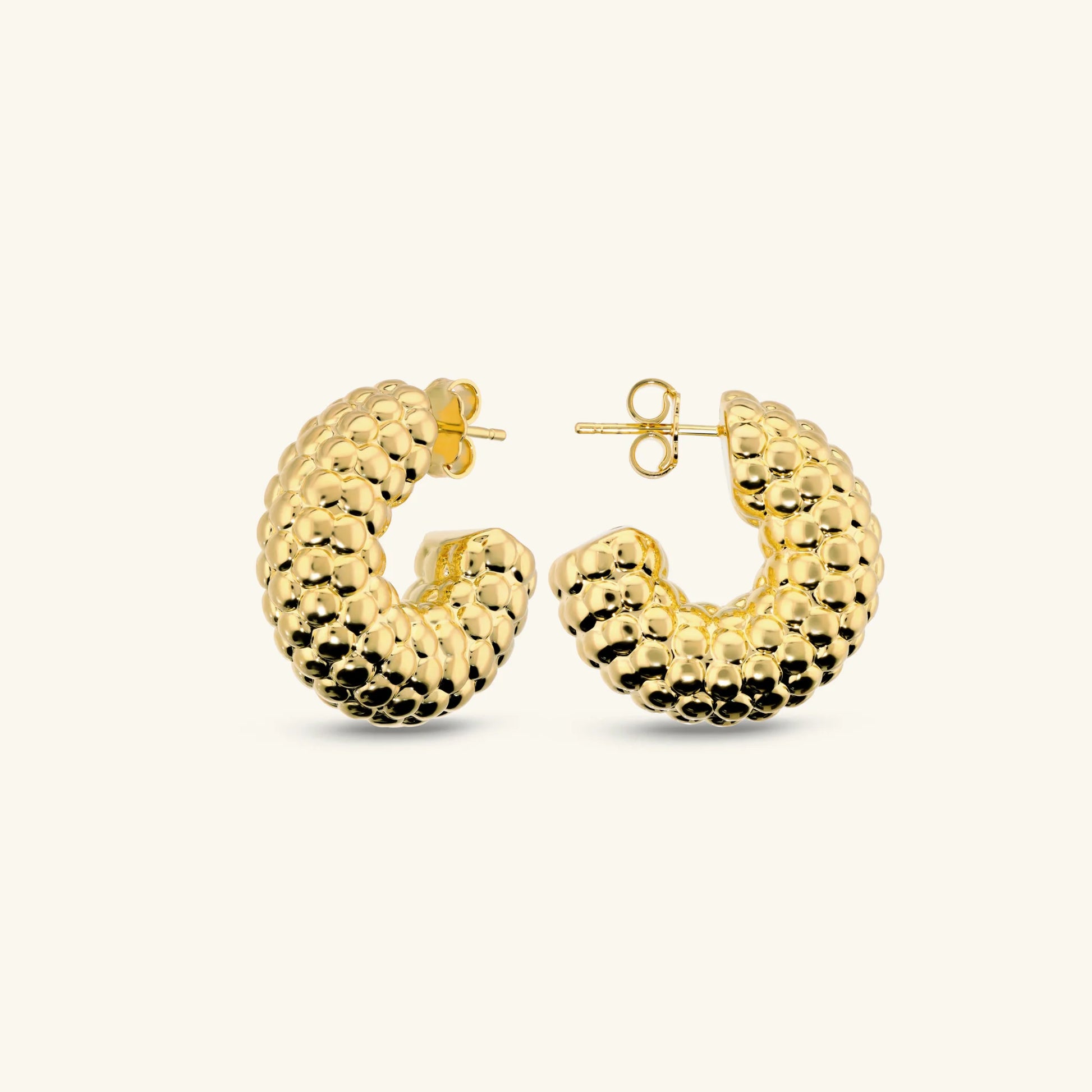 Beaded Texture Earrings