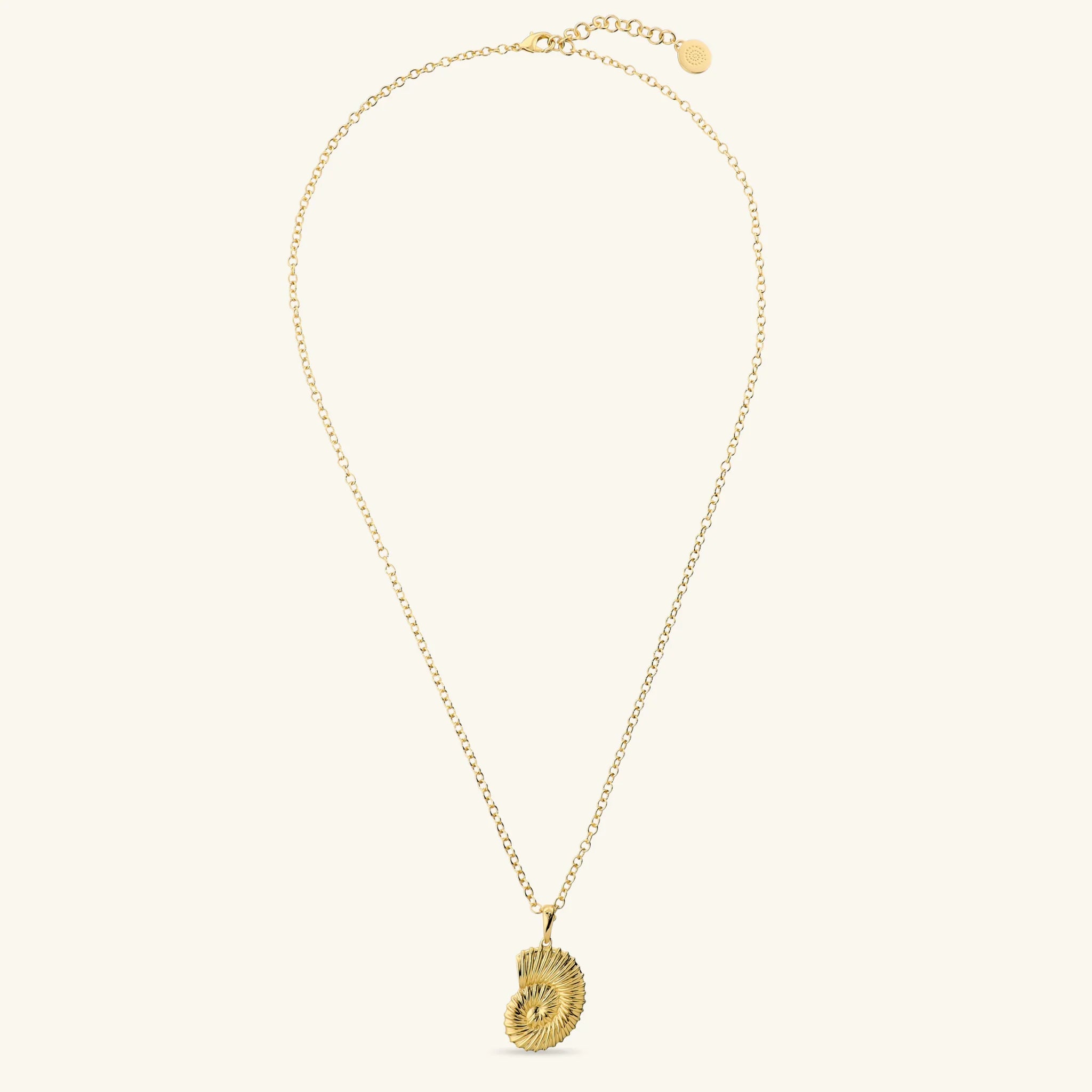 Collana Lunga Nereide con Pendente Conchiglia