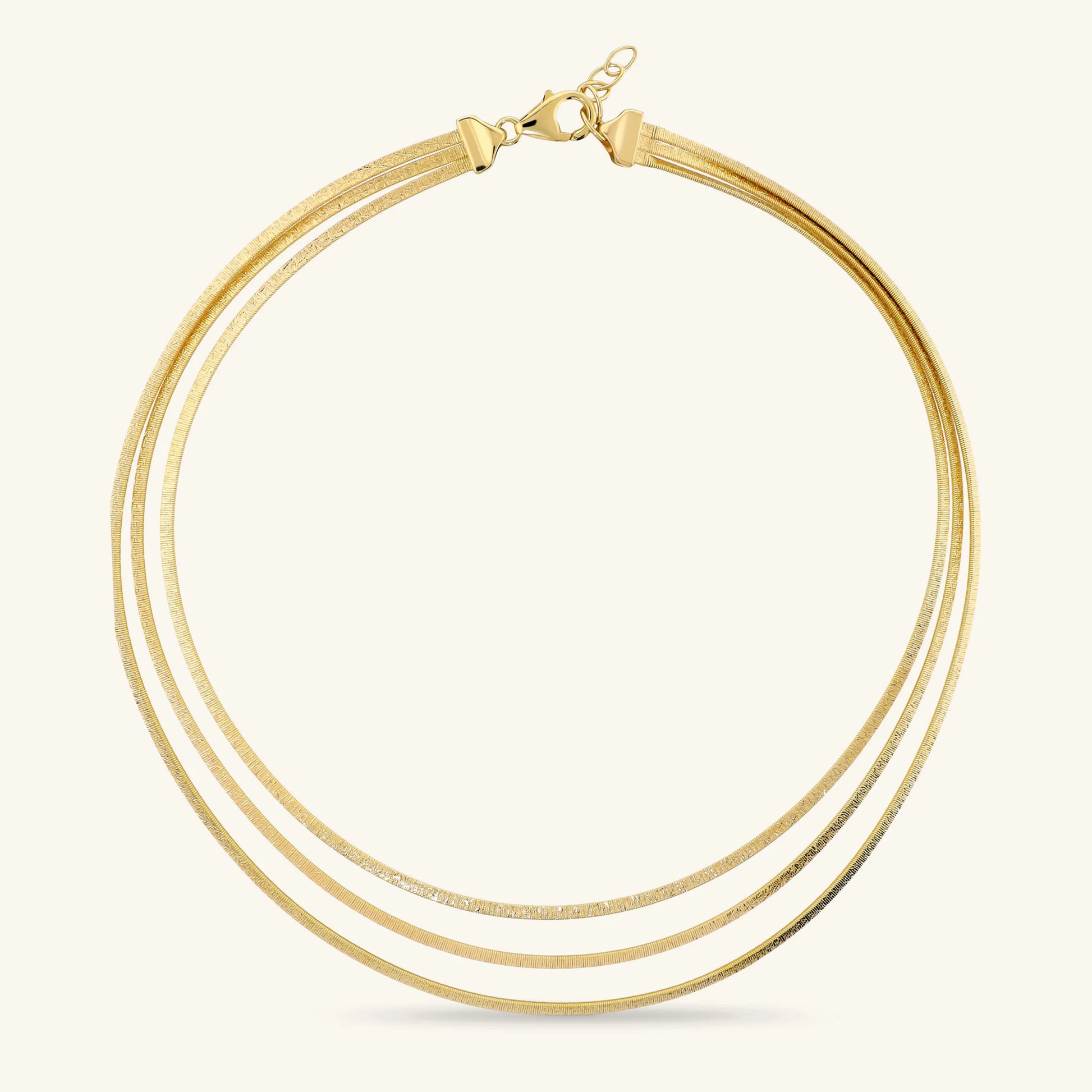 Multistrand Tubogas Necklace