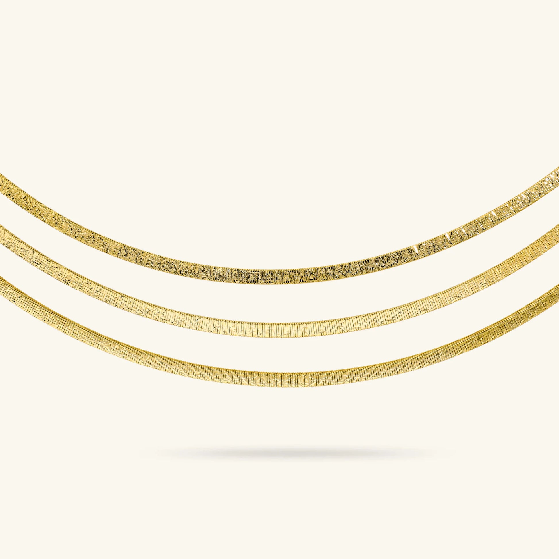 Multistrand Tubogas Necklace