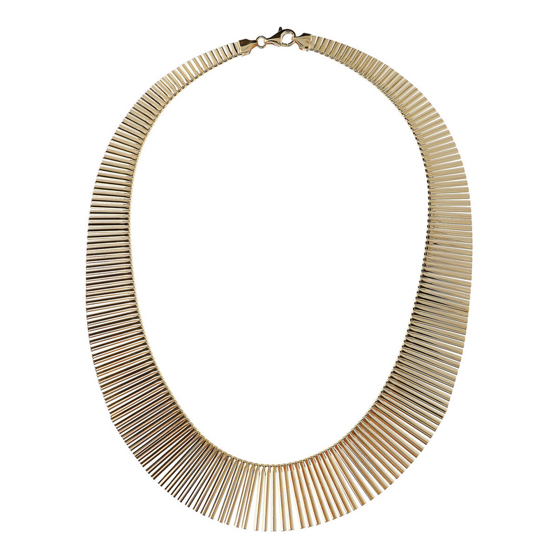Hammered Cleopatra Necklace