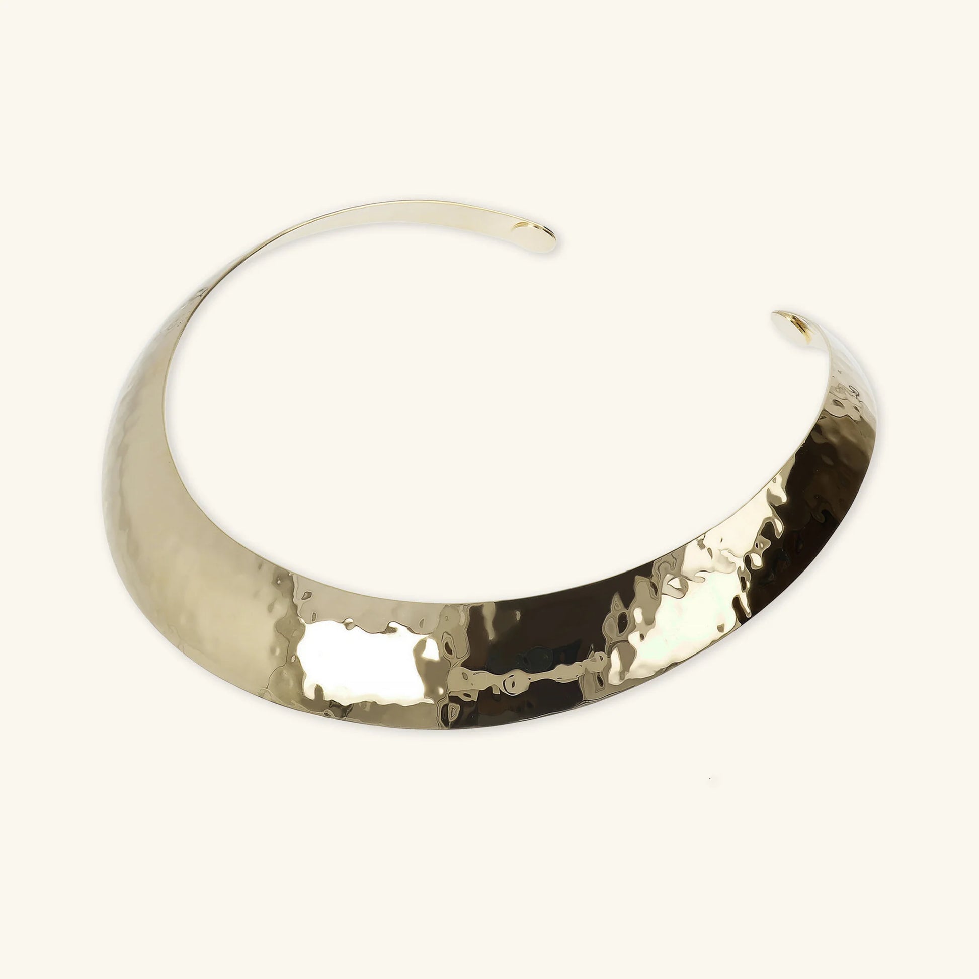 Stiff Martellato Dune Necklace
