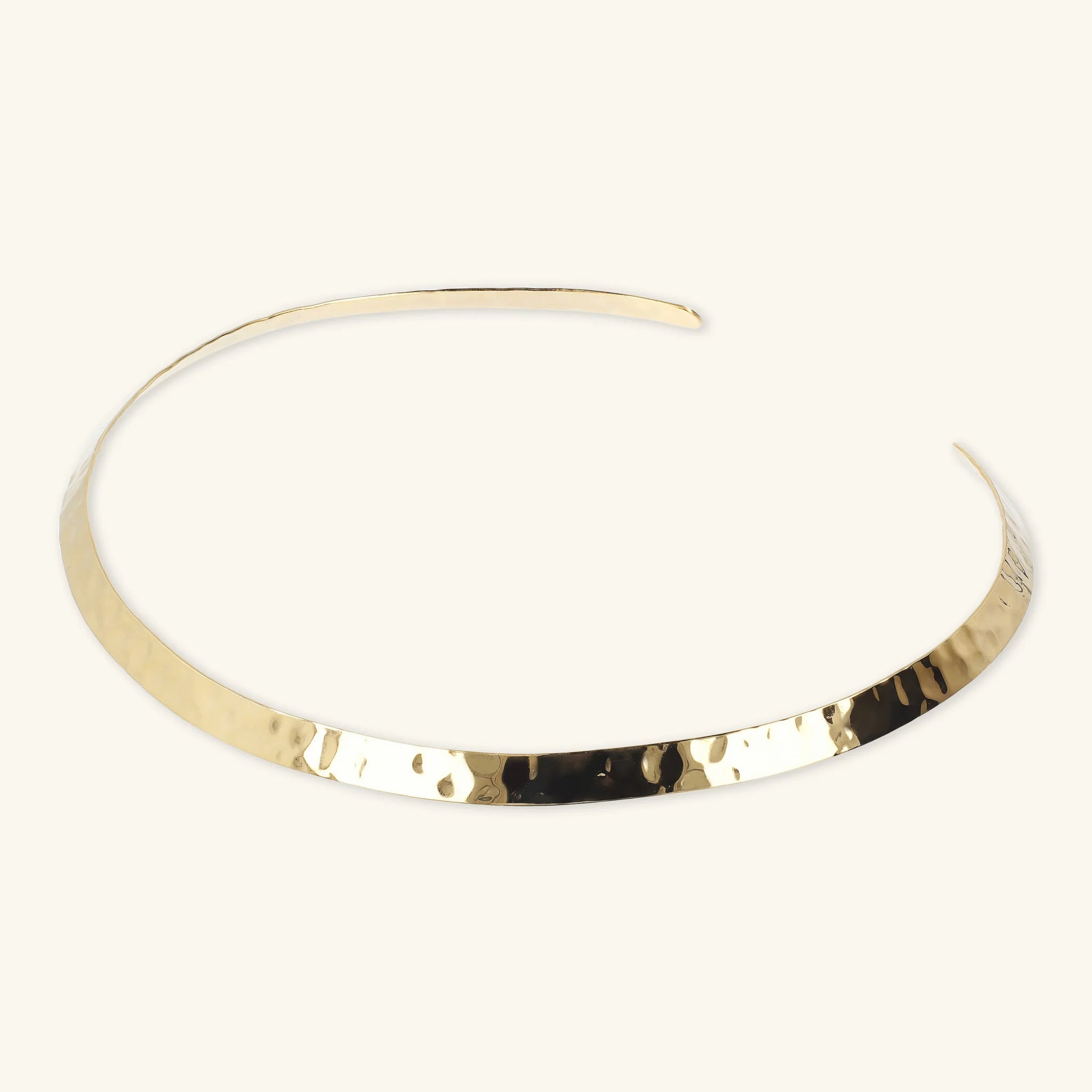 Collana Choker Sottile Martellata
