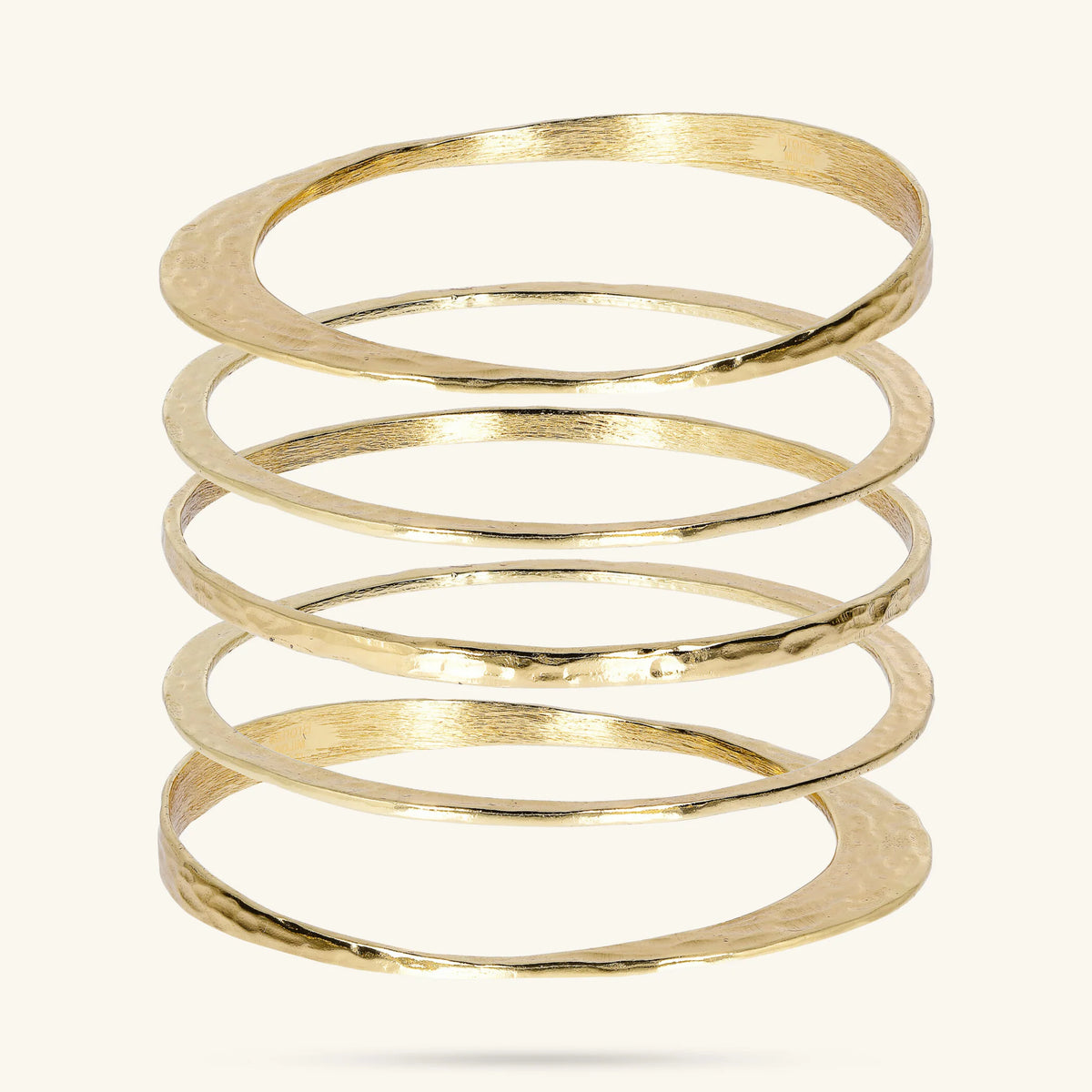 Set Bracciali alla Schiava Martellati