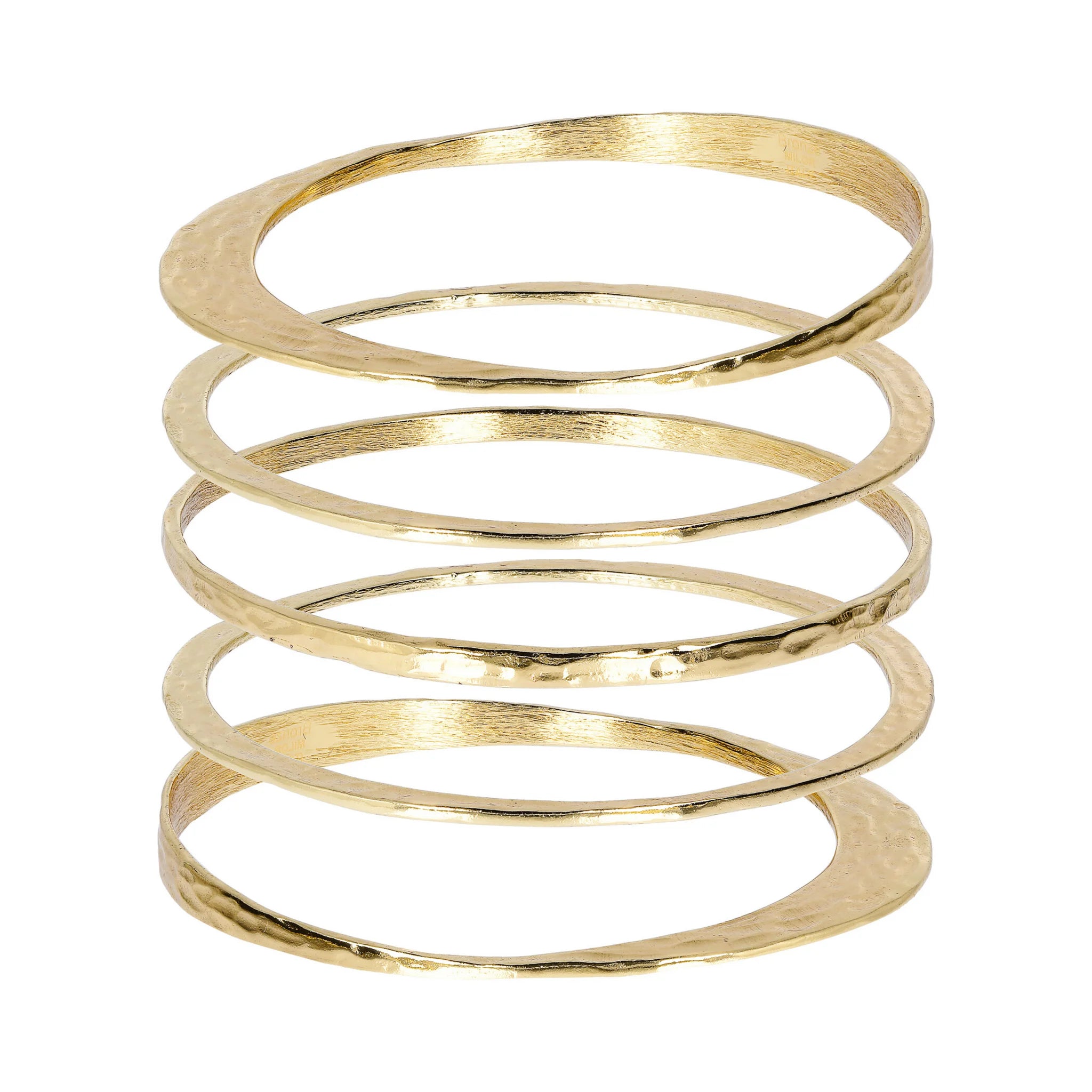 Set aus gehämmerten Slave-Armbändern  
