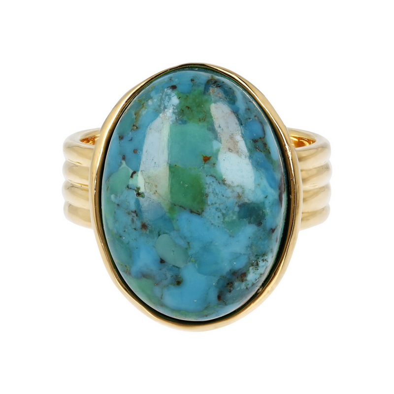 Cocktail Ring with Turquoise