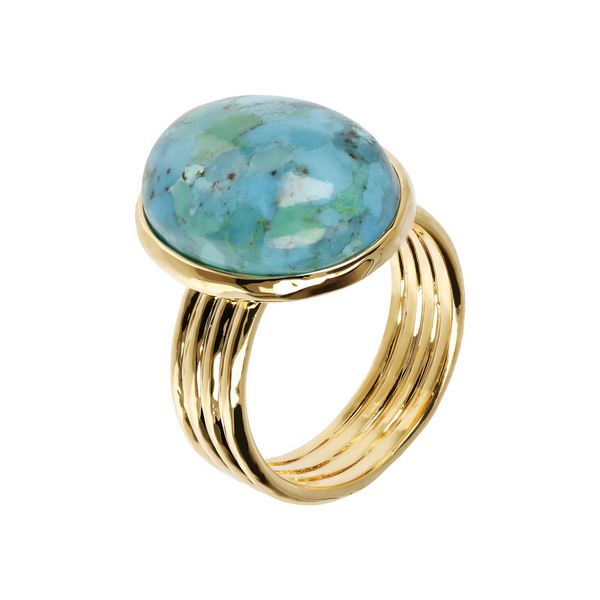 Cocktail Ring with Turquoise