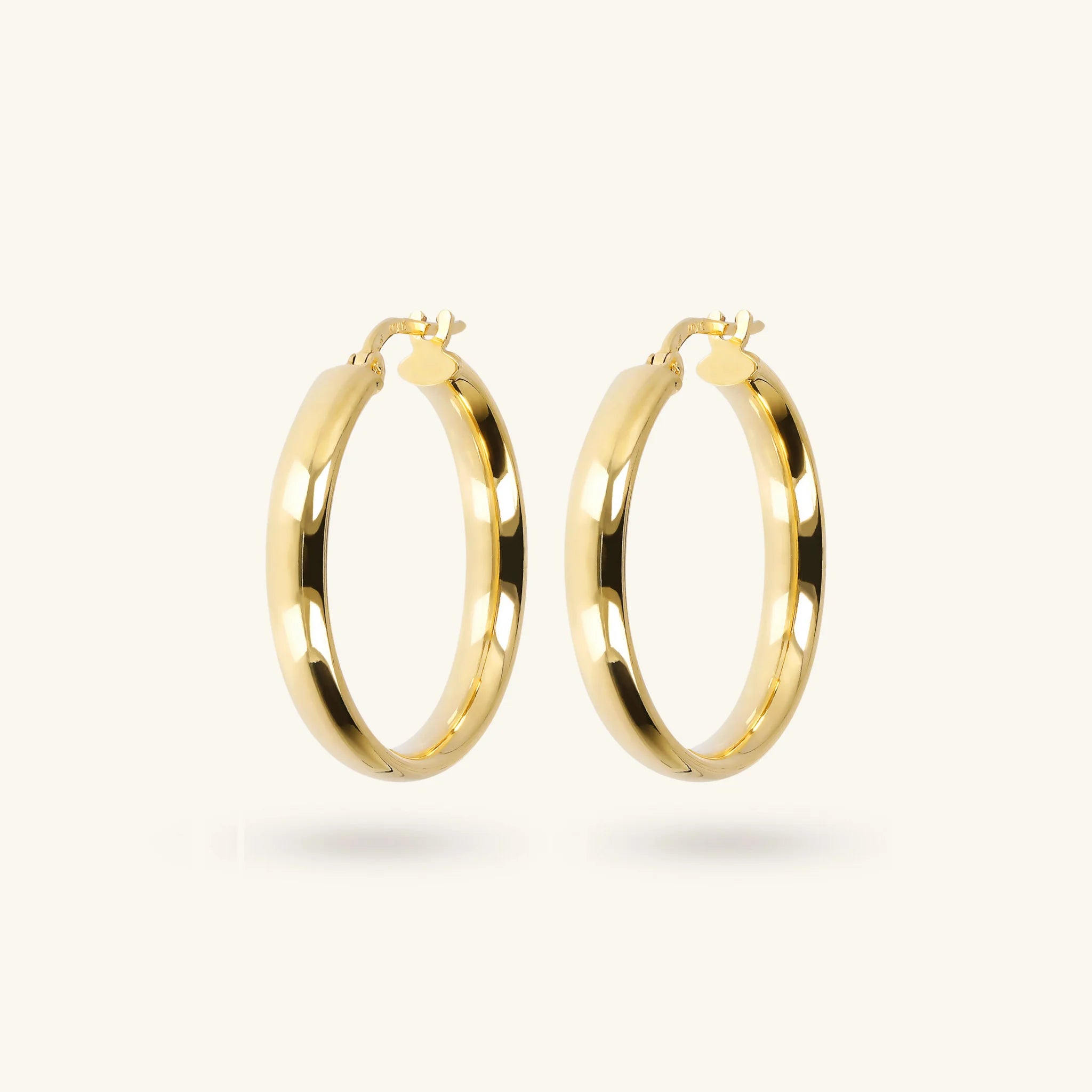 Classic Design Hoop Earrings