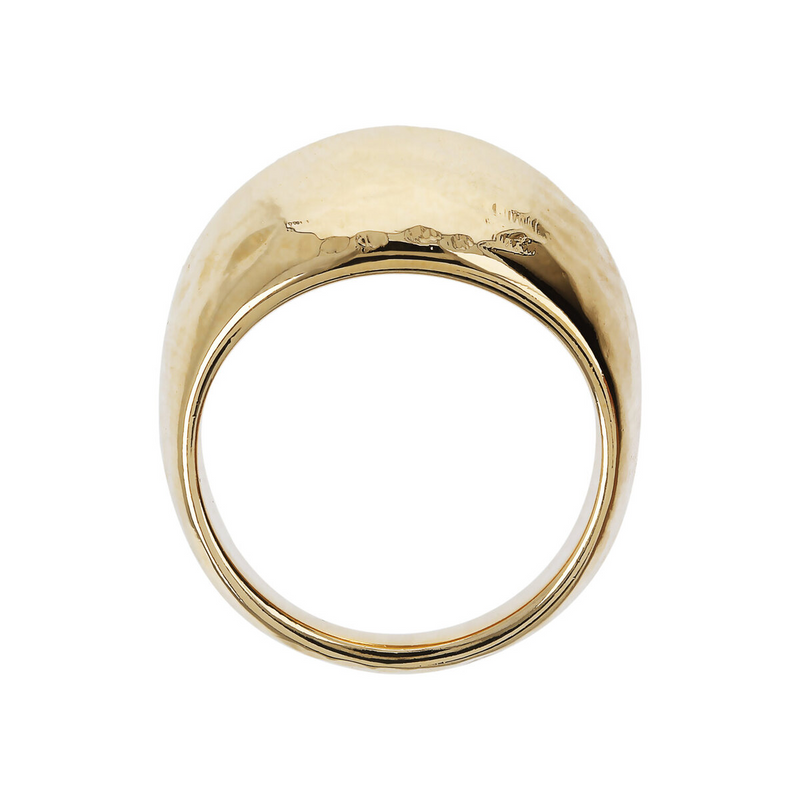 Hammered Graduated Ring