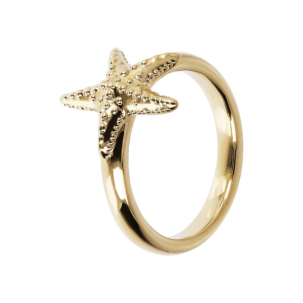 Ring with starfish
