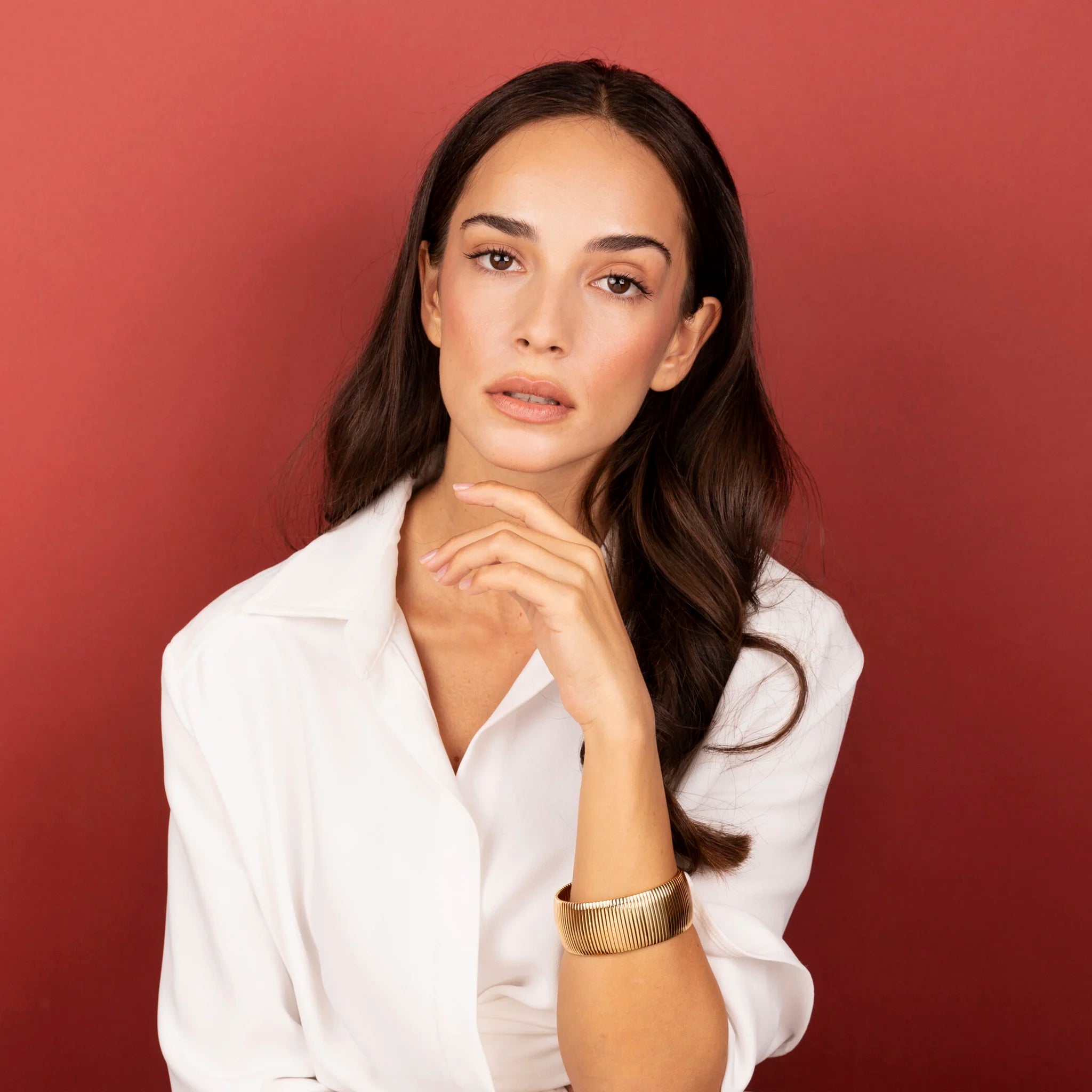 Bold Bracelet 18KT Gold Plated
