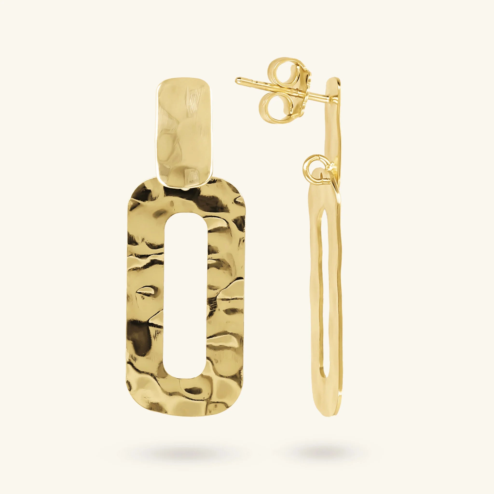Elongated Drop Earrings