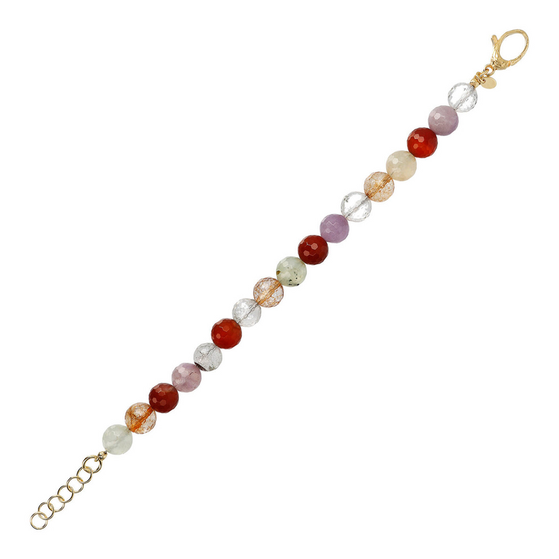 Bracelet with Multicolor Quartz 
