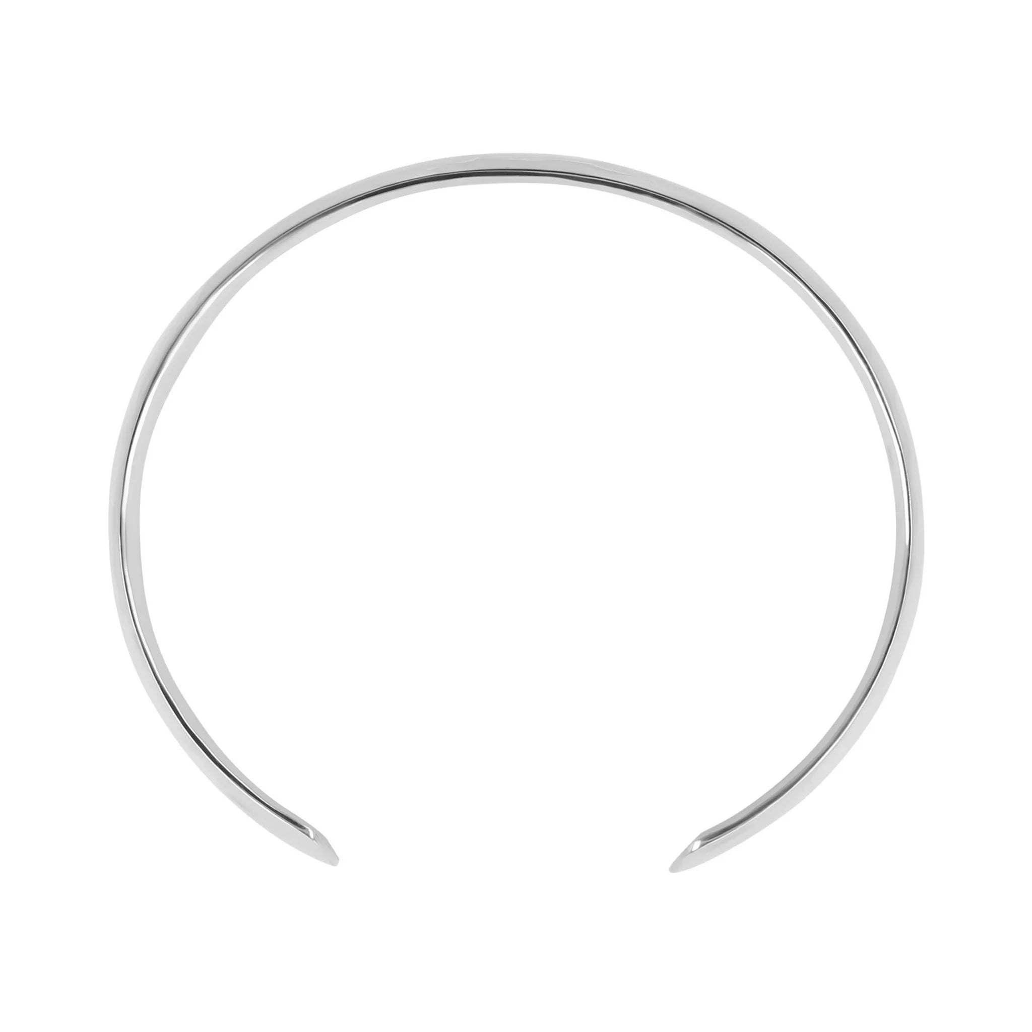 Bracciale Rigido Spesso Martellato