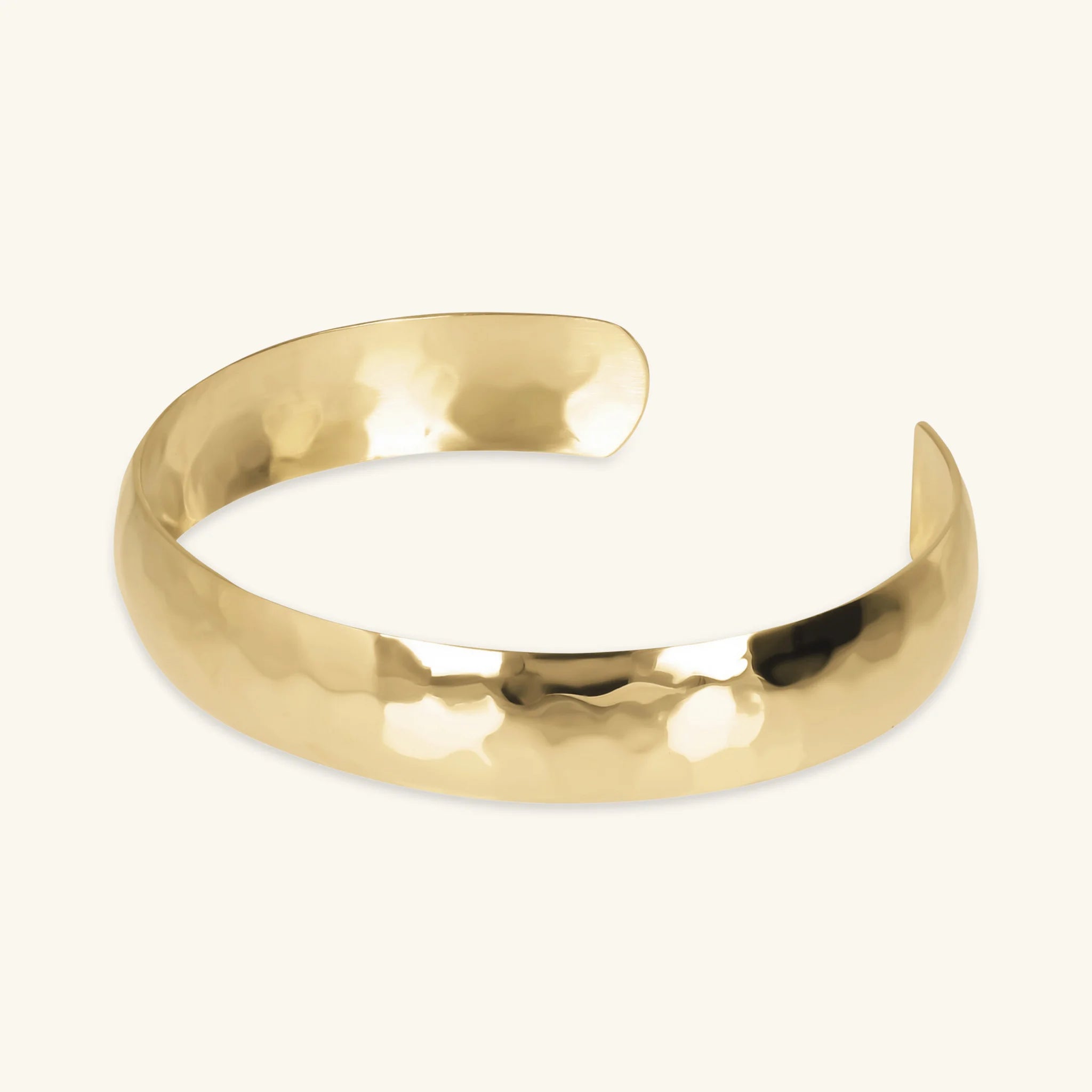 Bracciale Rigido Spesso Martellato