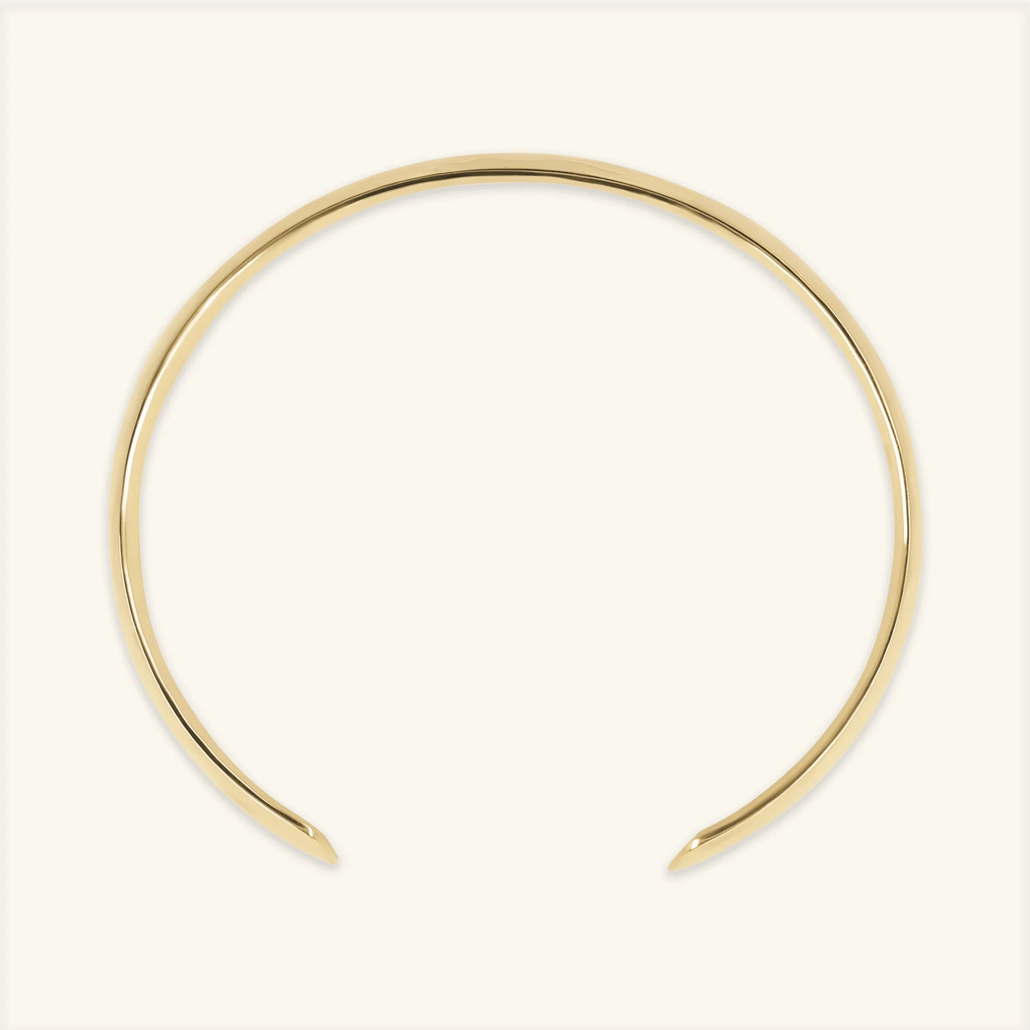 Bracciale Rigido Spesso Martellato