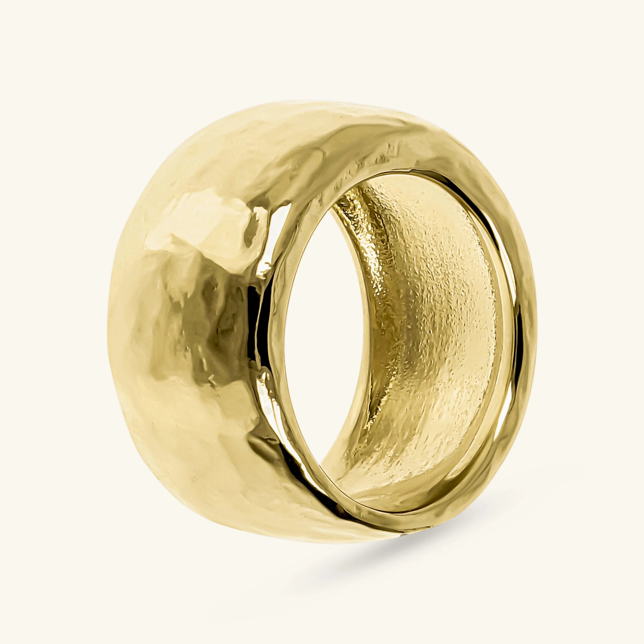 Anello a Fascia Martellato