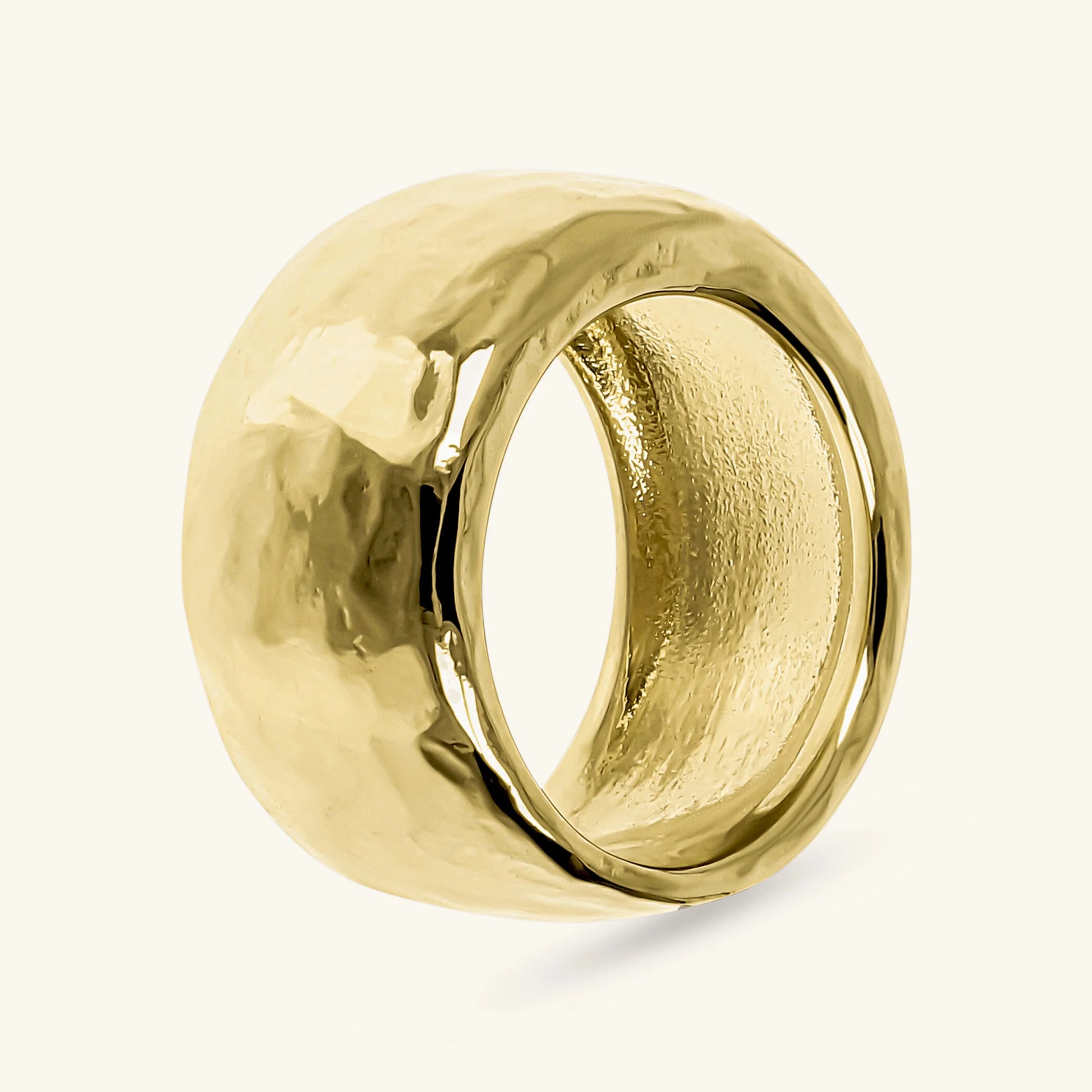 Anello a Fascia Martellato