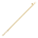 Curb Chain Bracelet Polished Surface