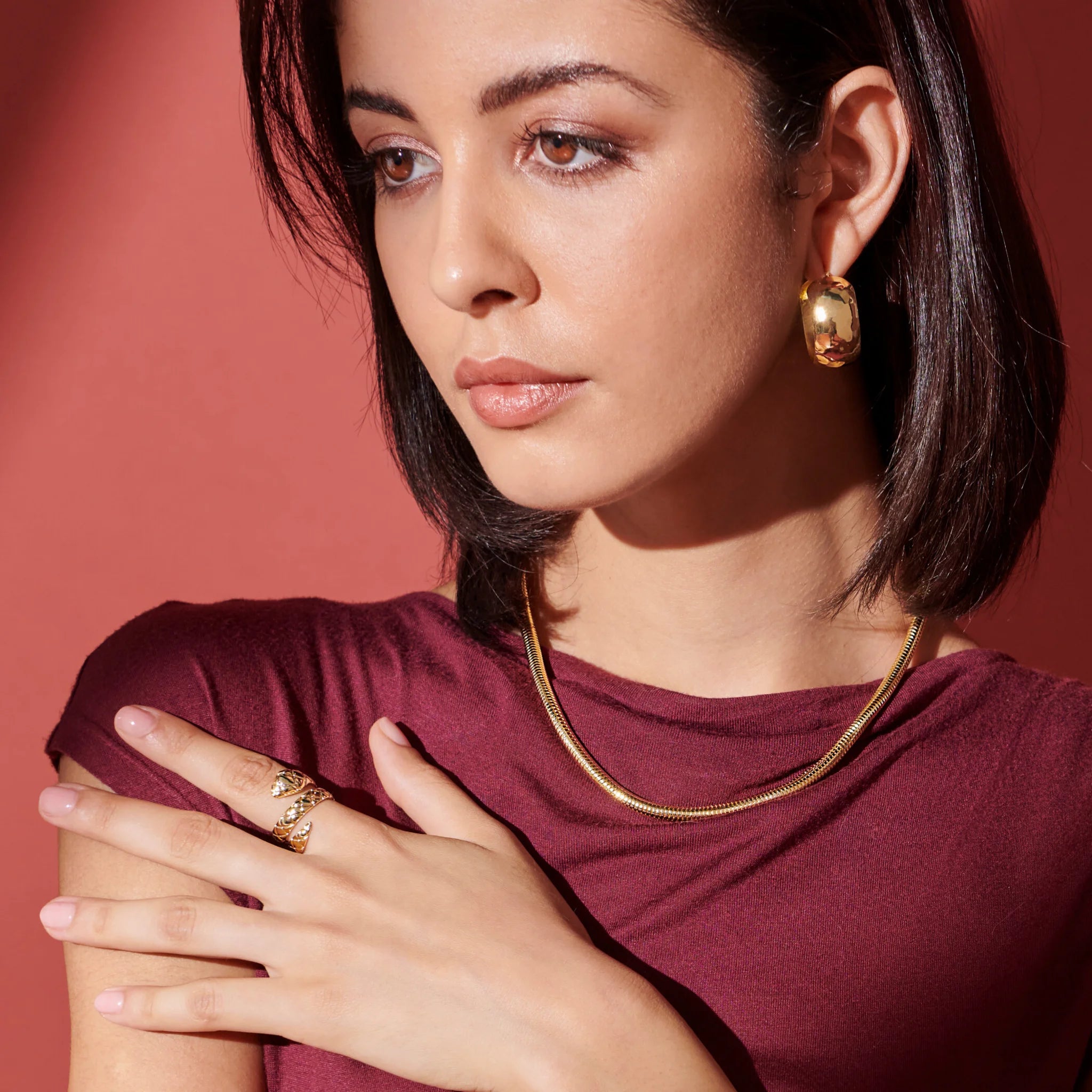 Collana Girocollo Catena Snake