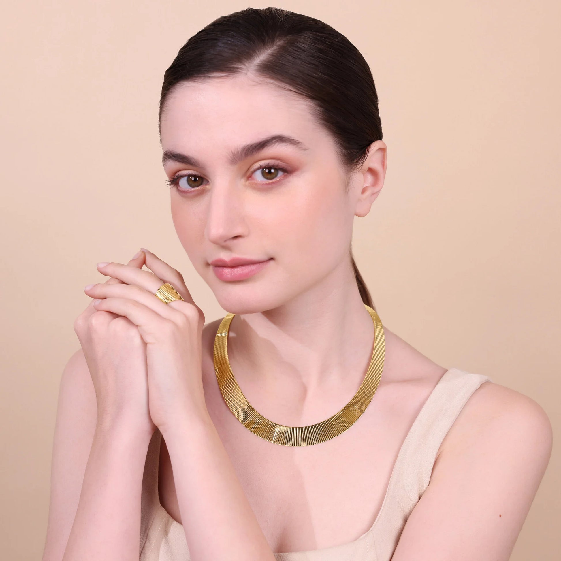 Small Graduated Cleopatra Necklace