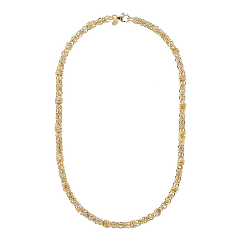 Intertwining Chain Necklace 
