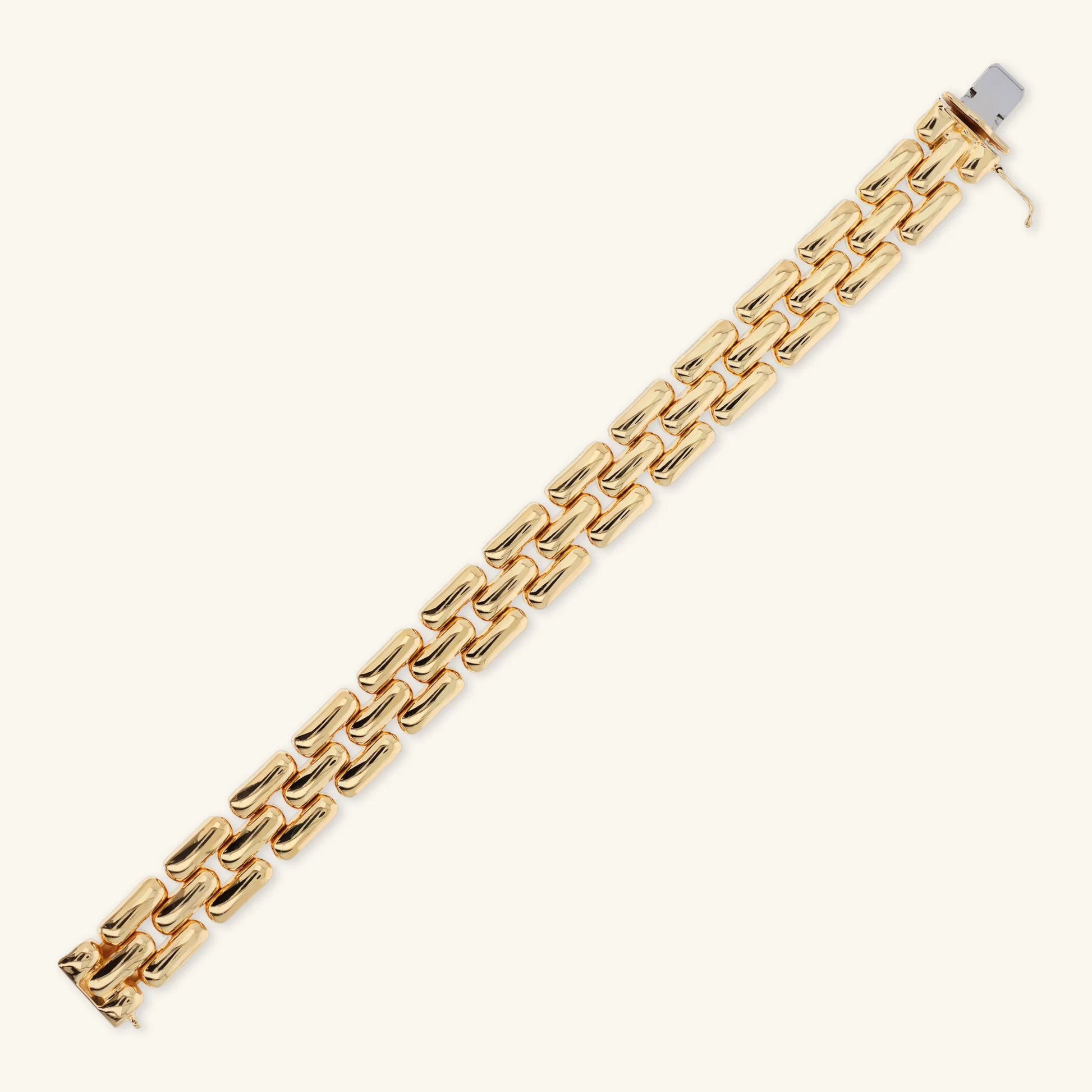 Bracciale Maglia Pantera Lucida