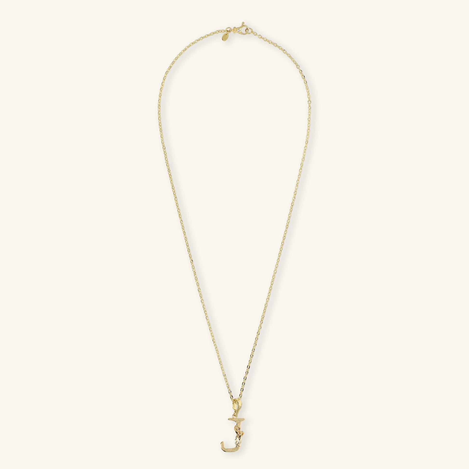 Set Collana Diamantata e Ciondolo Iniziale Martellato con Fiore