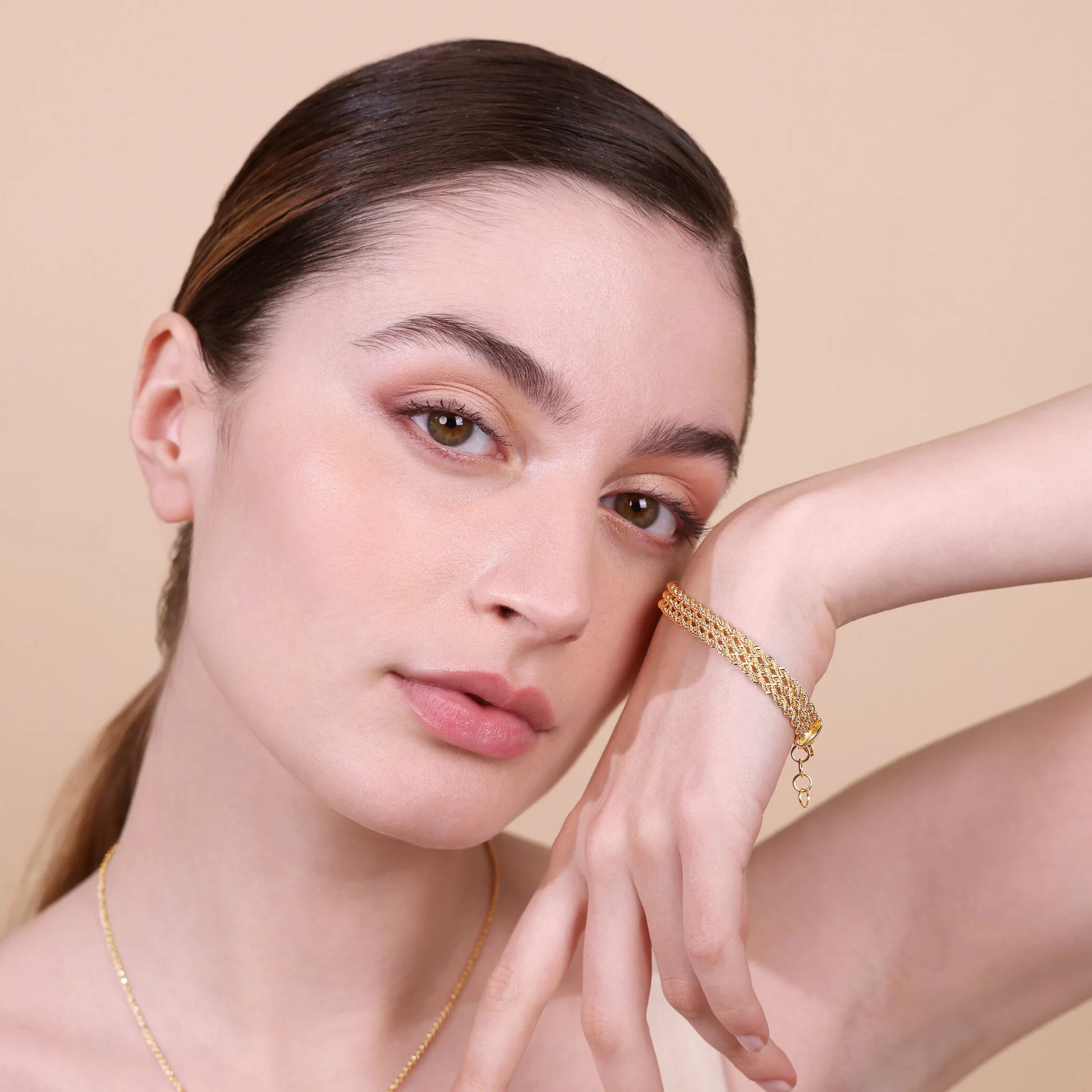 Multi-Strand Rope Chain Bracelet
