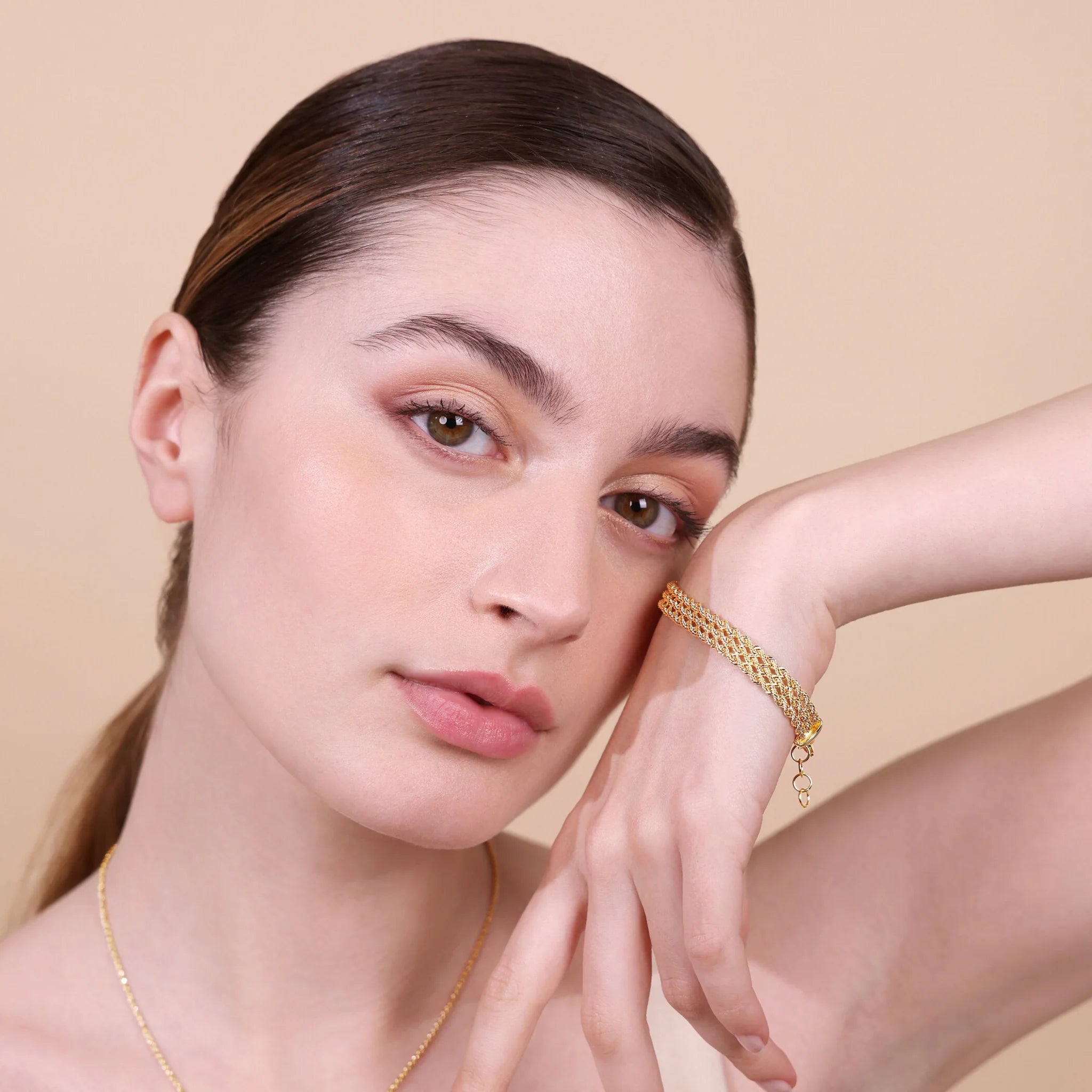Multi-Strand Rope Chain Bracelet