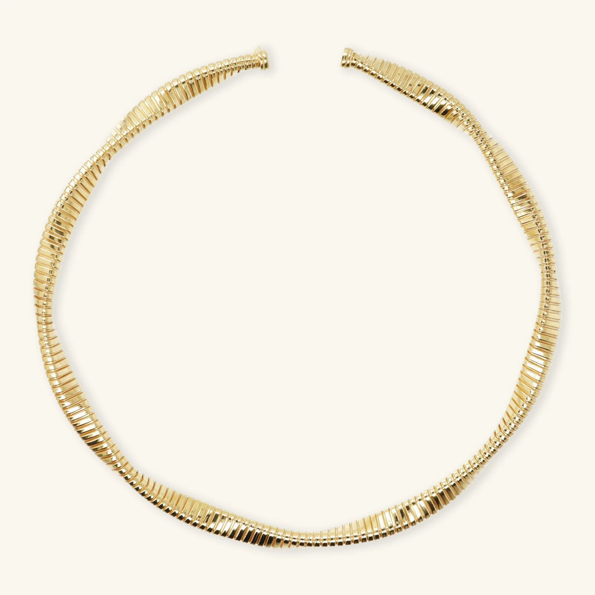 Collier choker Tubogas torsadé