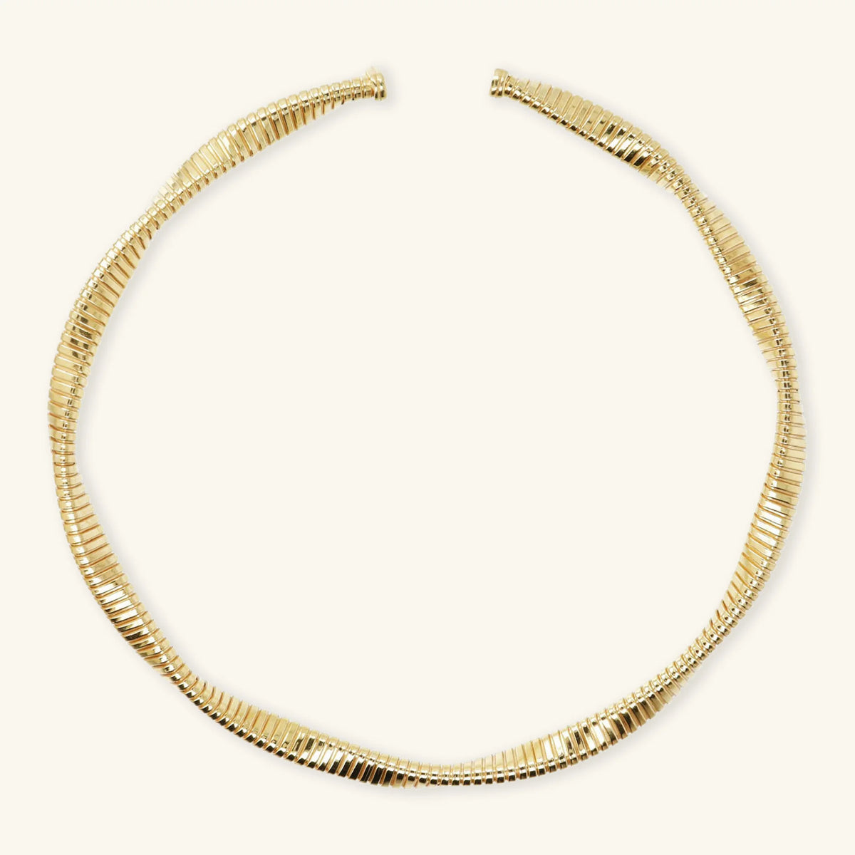 Collier choker Tubogas torsadé