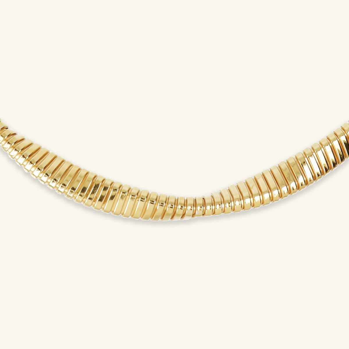 Collier choker Tubogas torsadé
