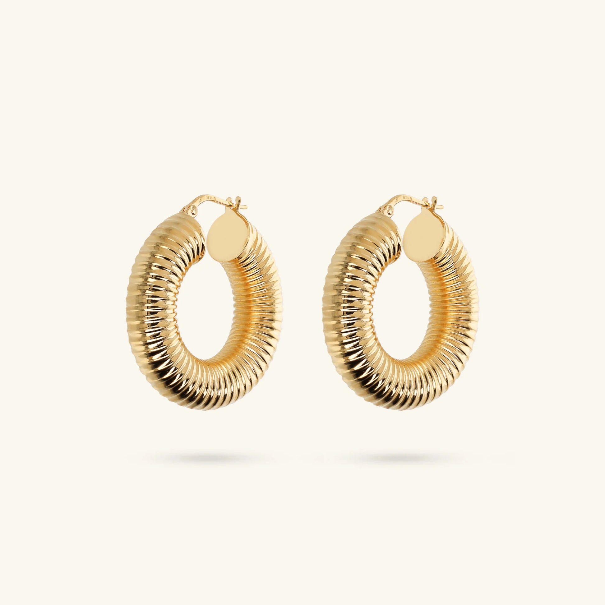 Boucles d'oreilles créoles Tubogas