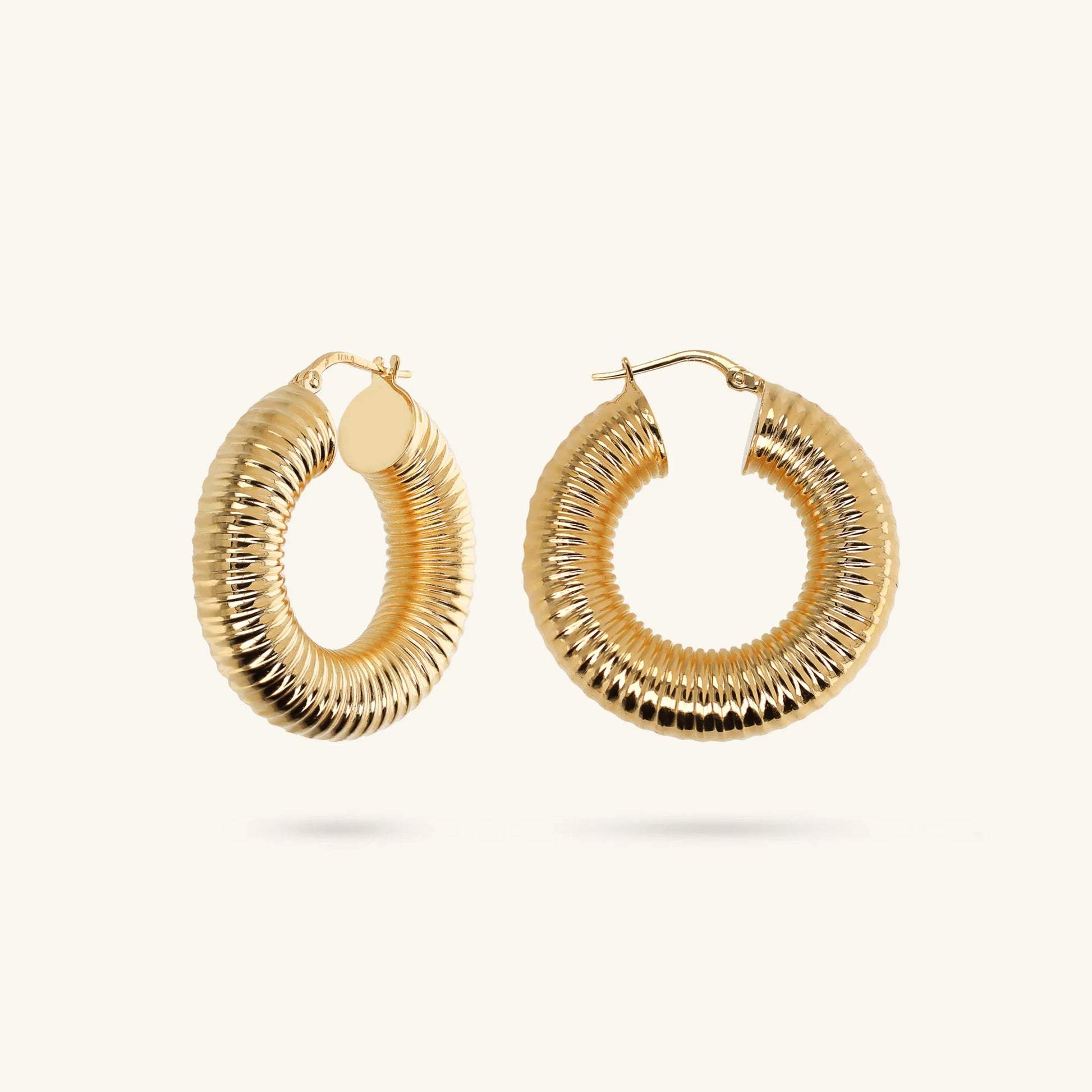 Boucles d'oreilles créoles Tubogas