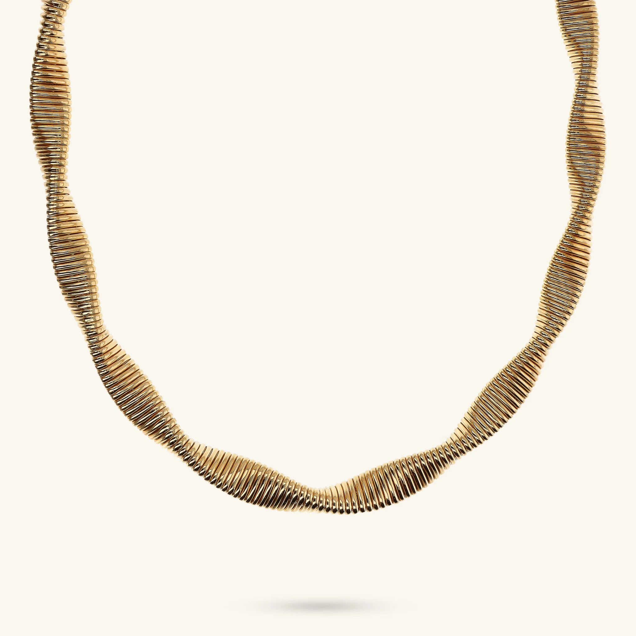 Collana Girocollo Tubogas Ritorta