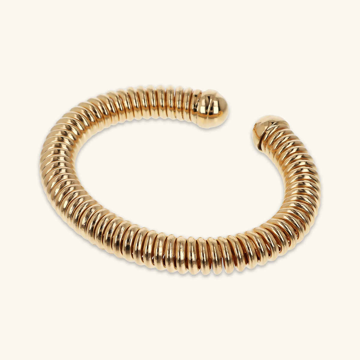 Semirigid Tubogas Polished Bracelet