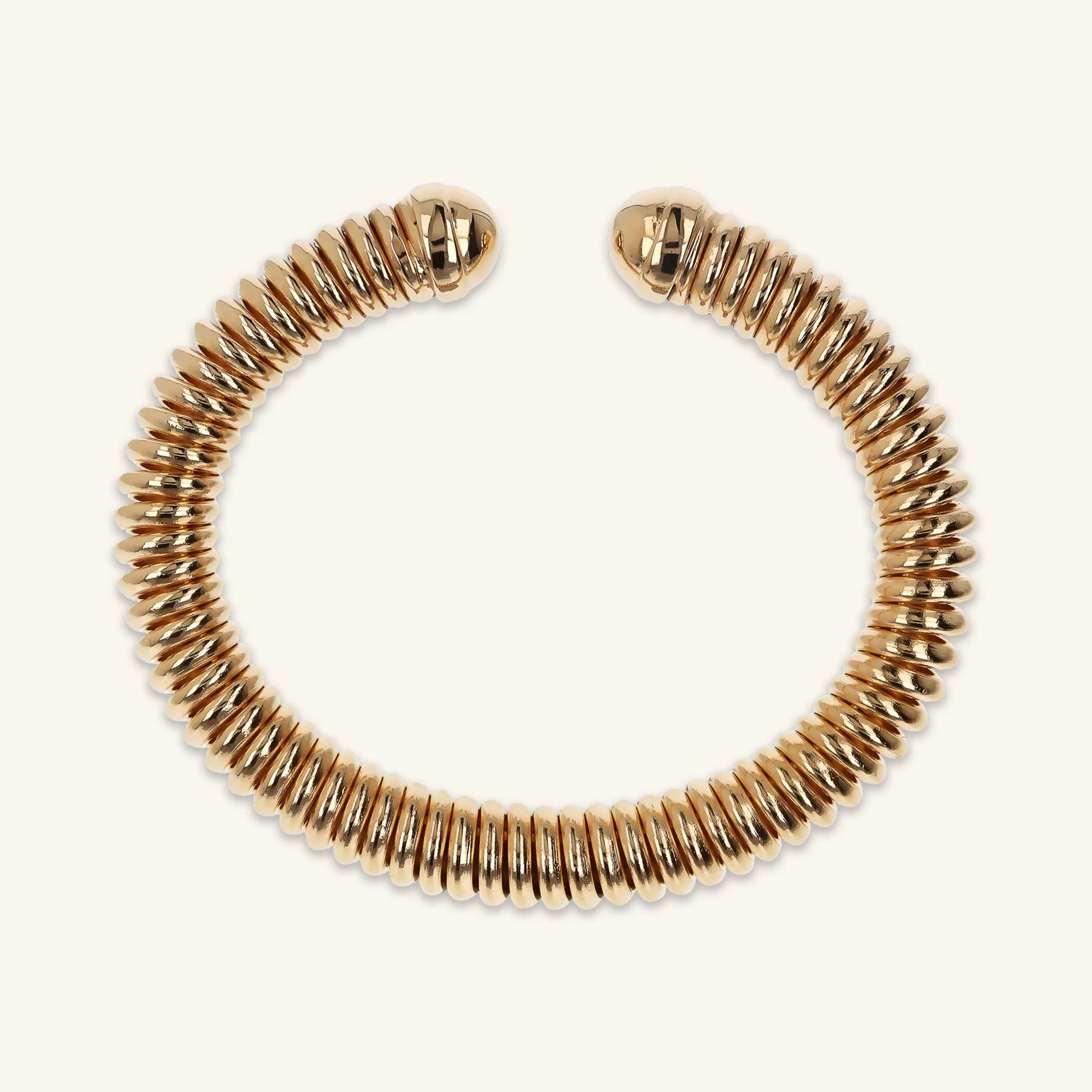 Semirigid Tubogas Polished Bracelet