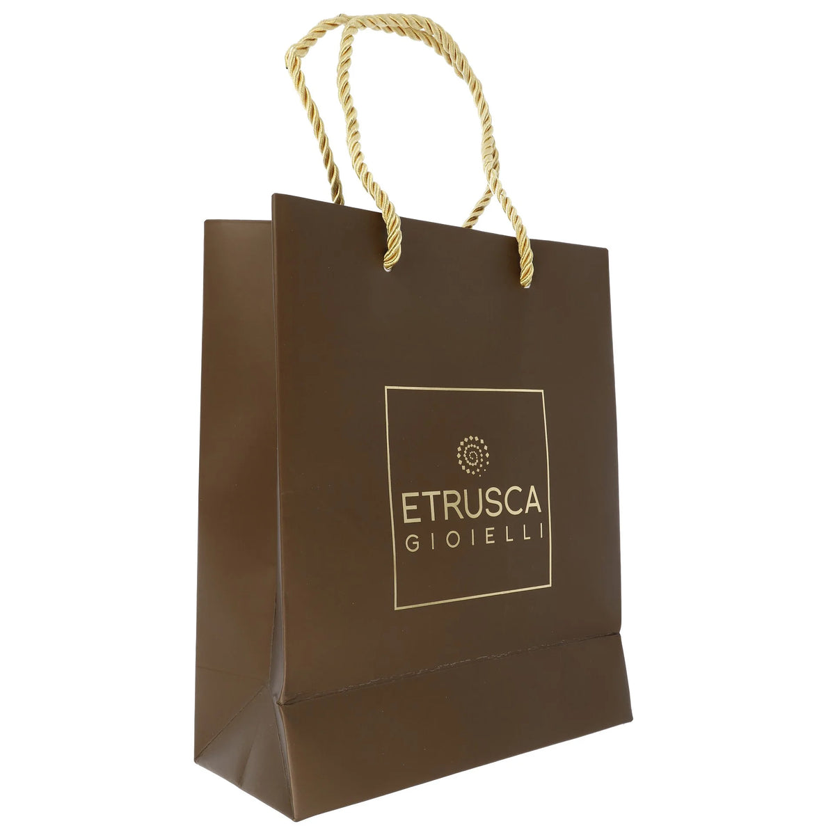 Sacchetto Regalo Etrusca Gioielli - Marrone- 24x24x8